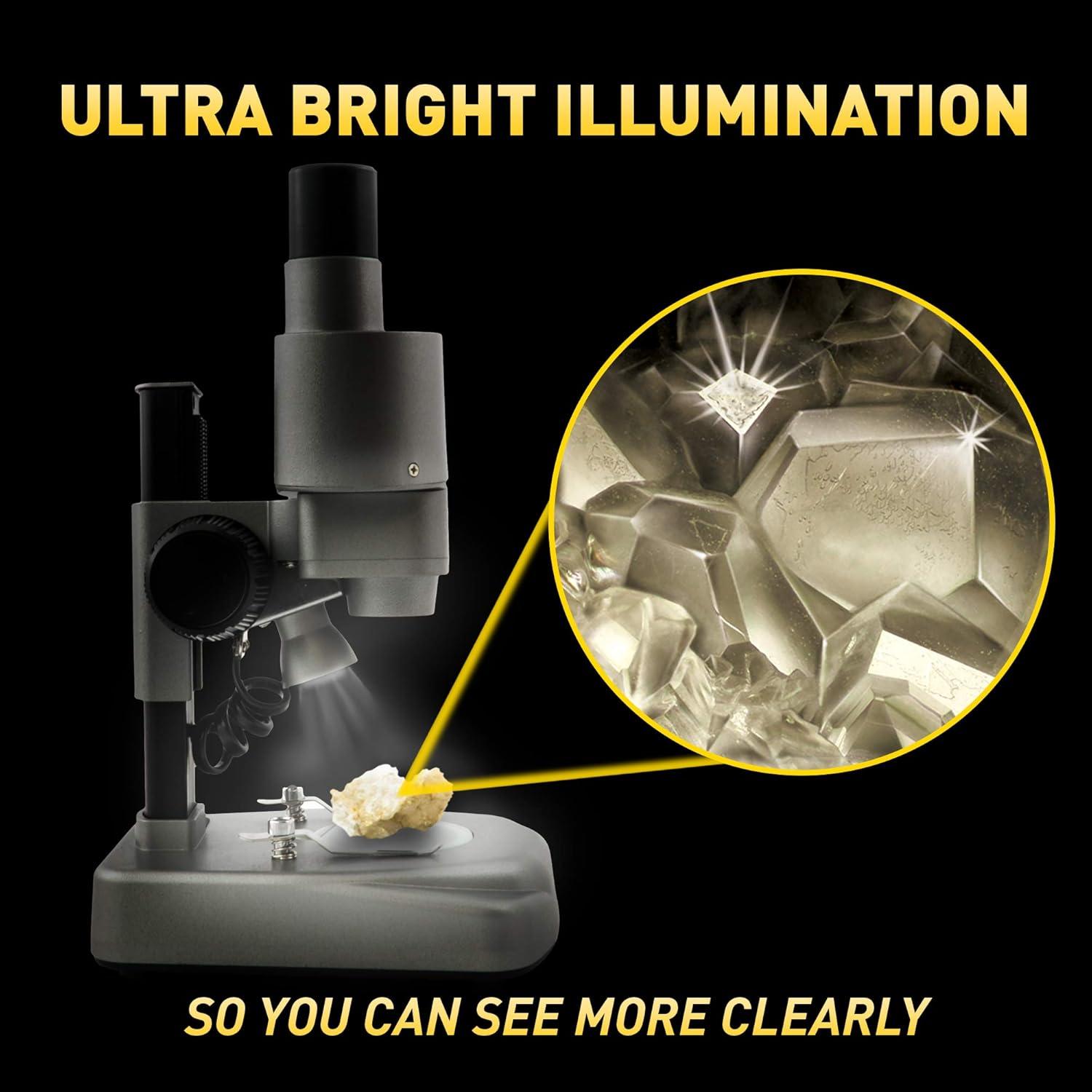 Microscopio Doble LED National Geographic con 50 Accesorios