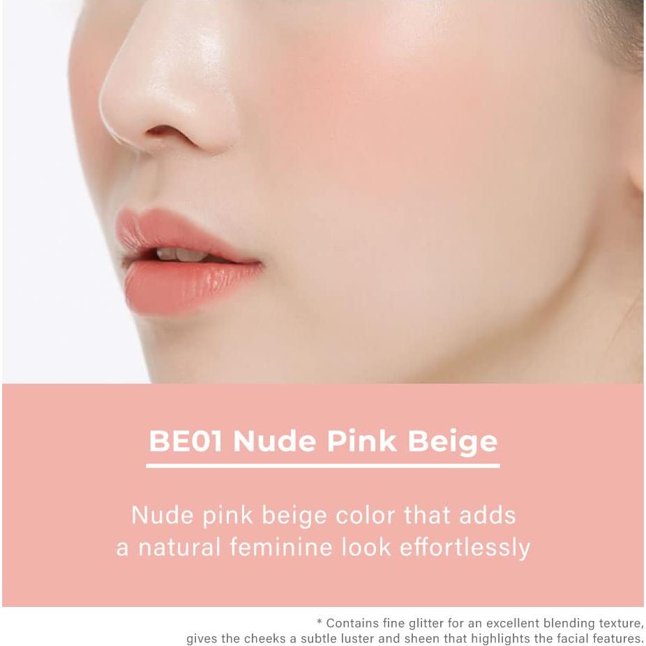 Rubor Jelly A'PIEU Juicy-Pang BE01 4.8g - Acabado Natural