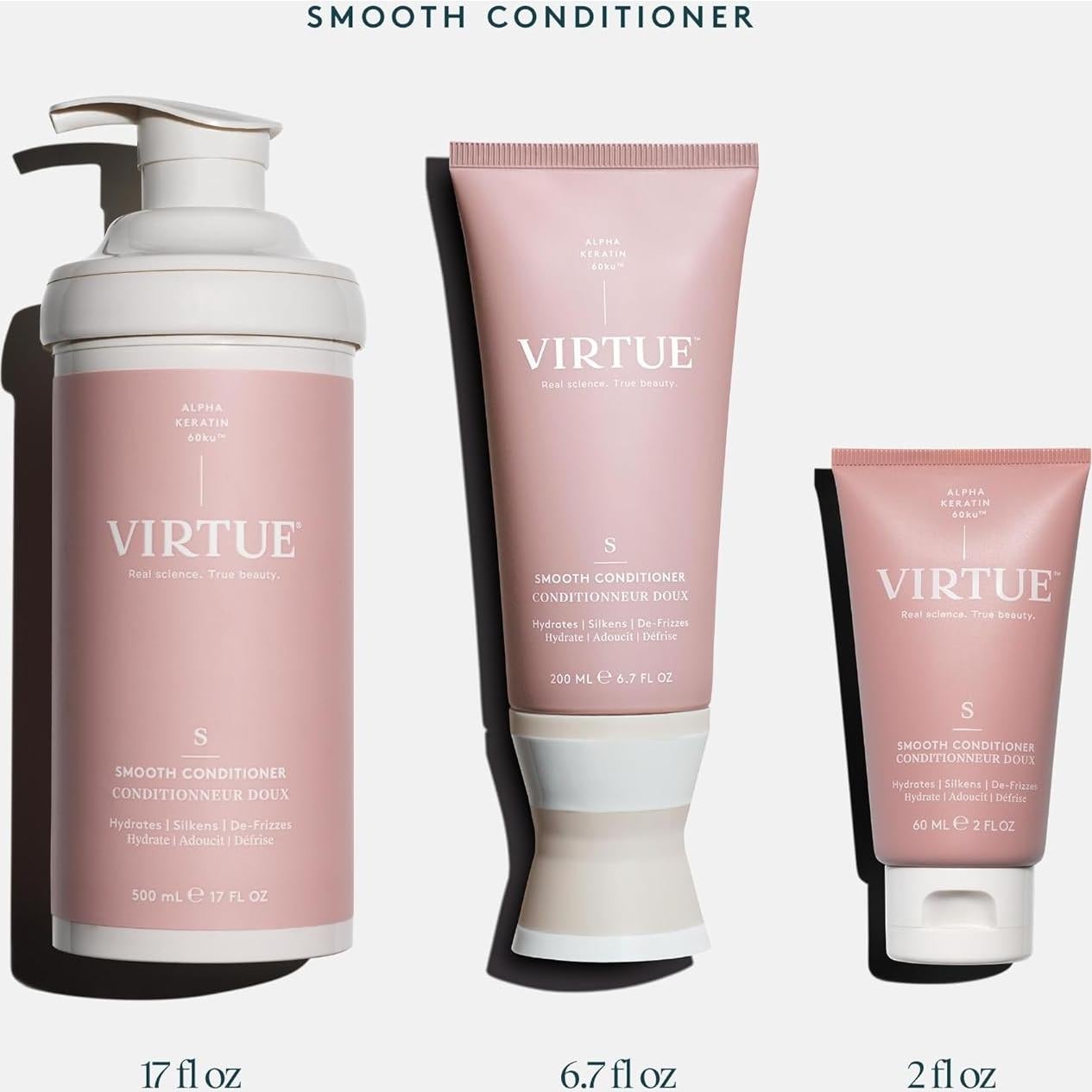 Acondicionador Suave Virtue 59 ml Control Frizz Cabello Rizado