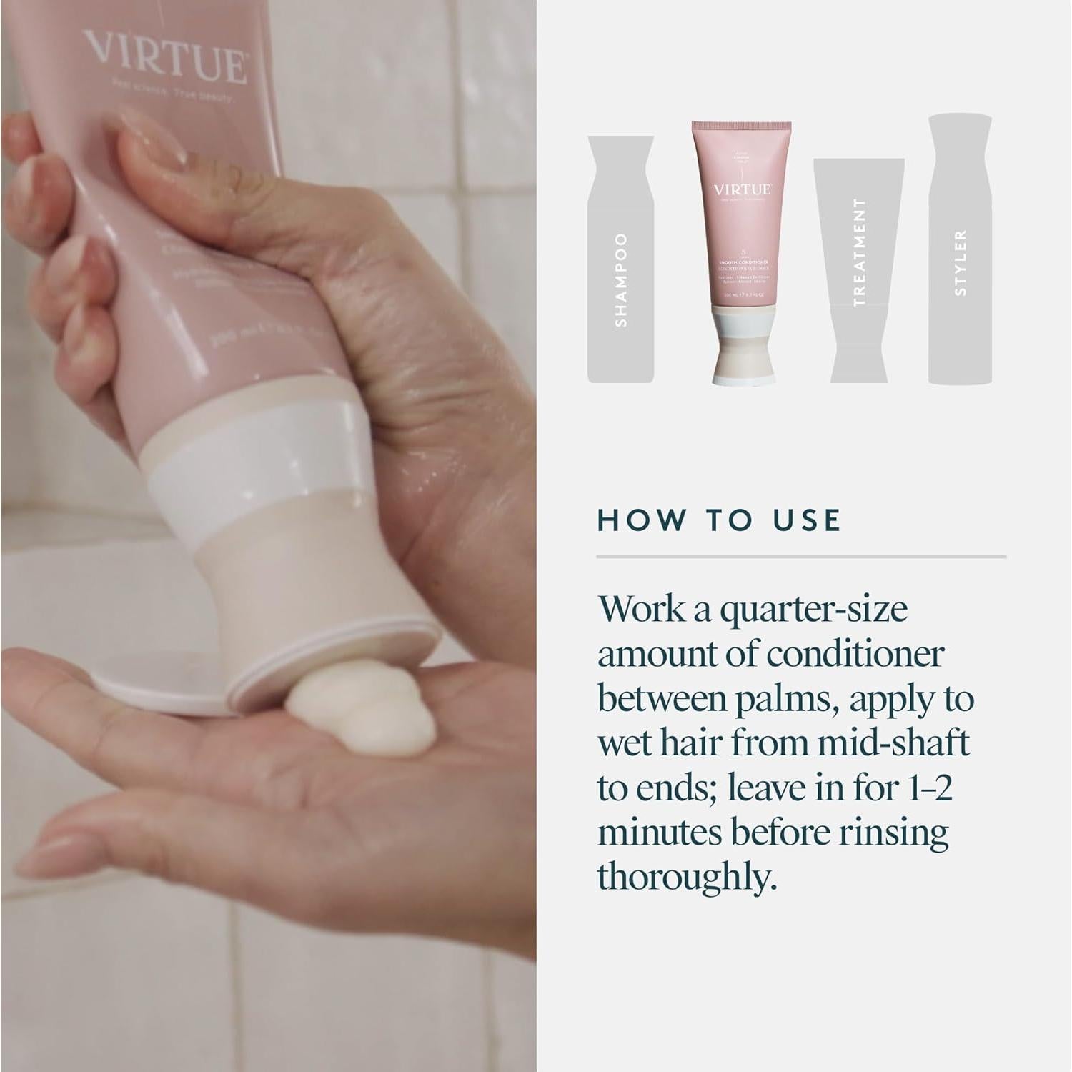 Acondicionador Suave Virtue 59 ml Control Frizz Cabello Rizado