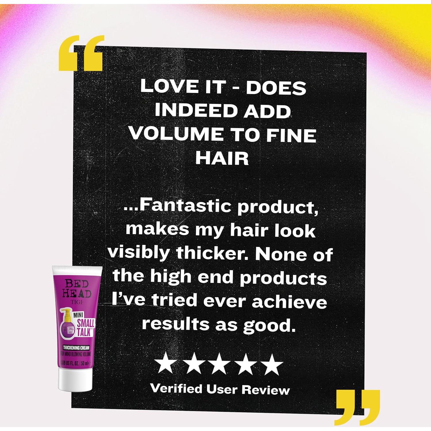 Crema Engrosadora para Cabello TIGI Bed Head Charla Mini 119 g x2