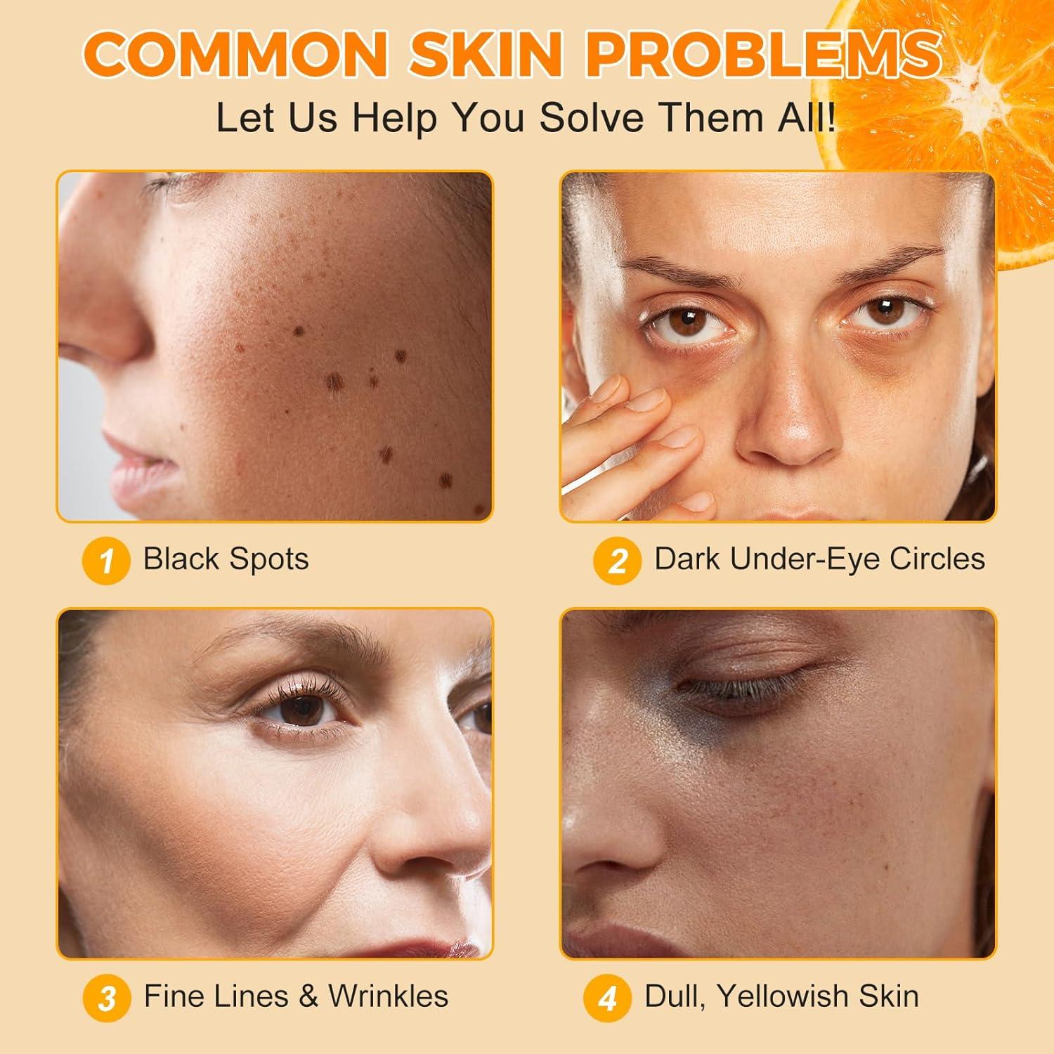 Suero Facial Antienvejecimiento Ruduwu 60ml - Vitamina C y E