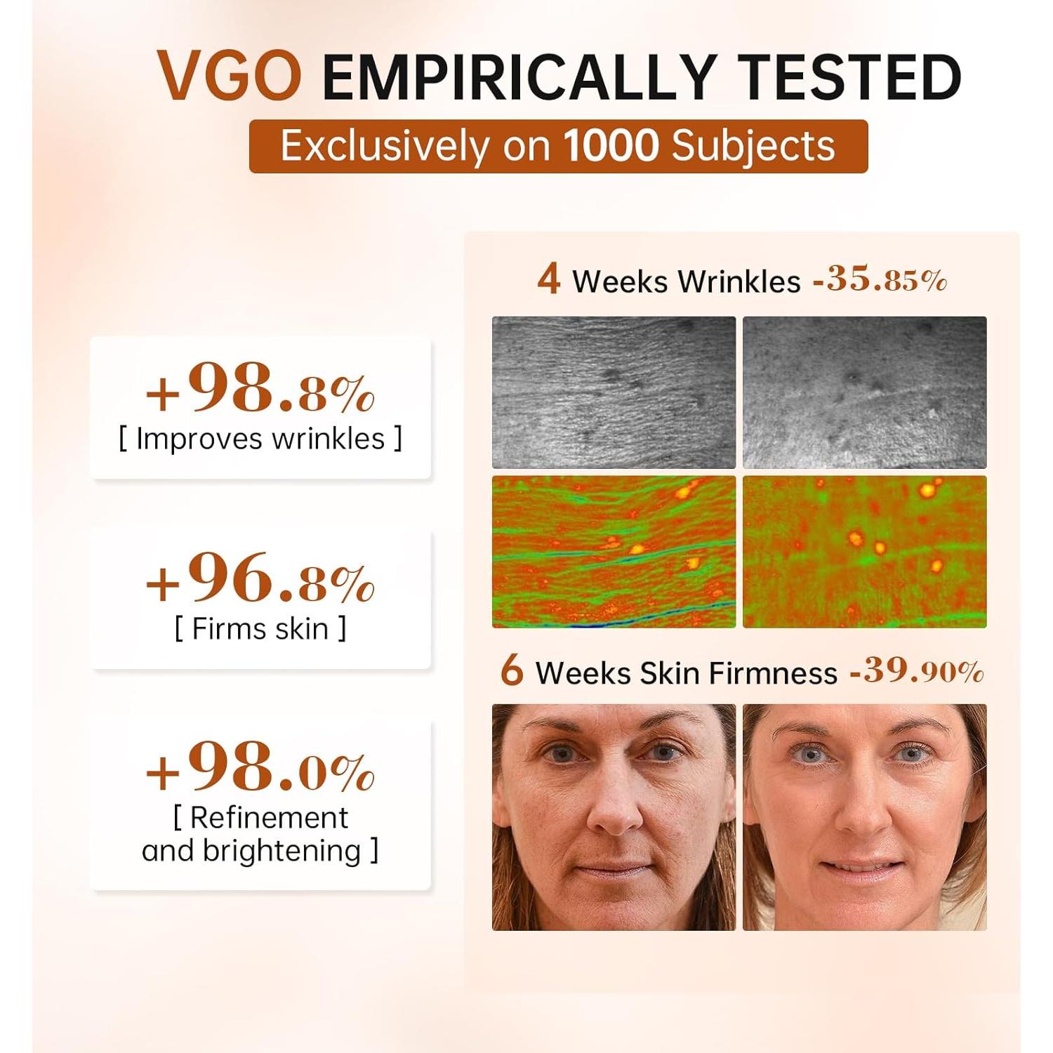 Suero de Retinol VGO 30 ml con Ácido Hialurónico y Niacinamida