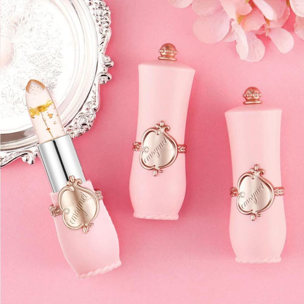 Juego de 3 Pintalabios de Gel Pakivs con Cambio de Color