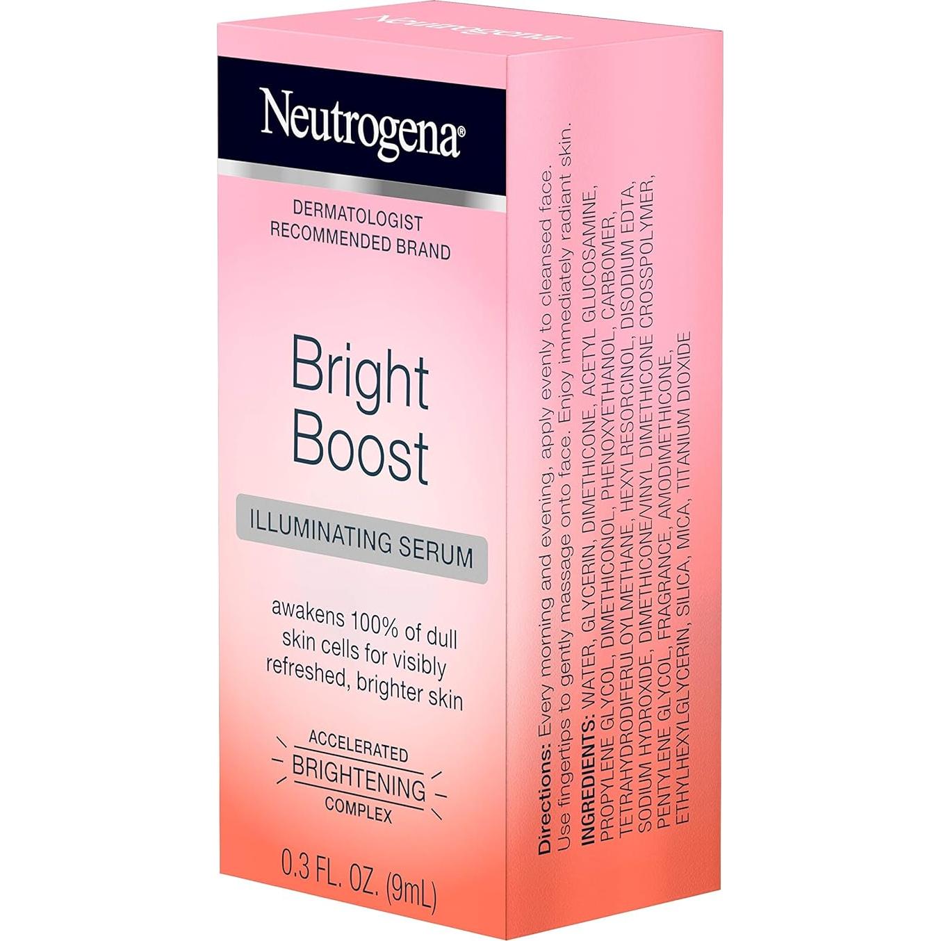 Suero Iluminador Neutrogena Bright Boost 8.8 ml - Neoglucosamina
