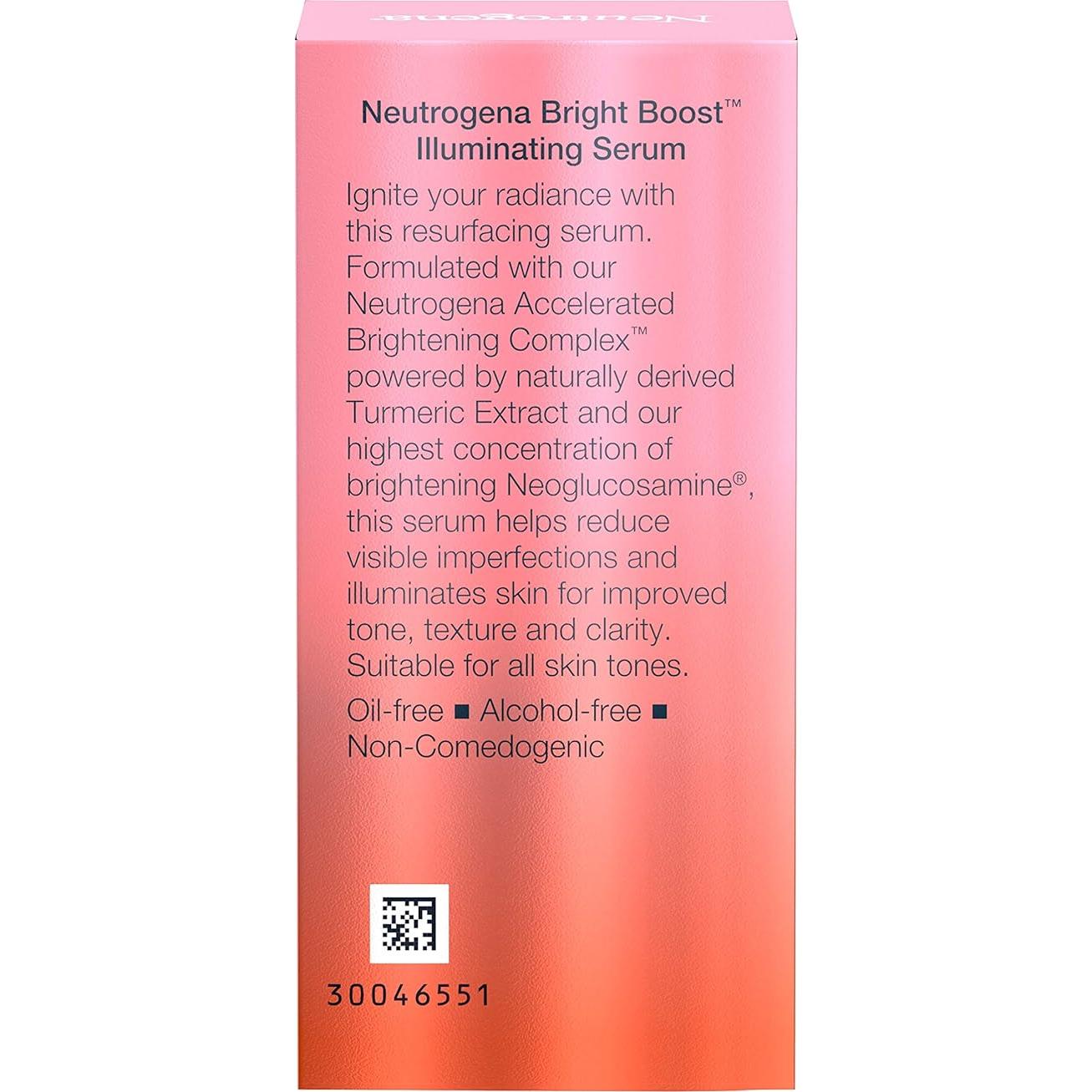 Suero Iluminador Neutrogena Bright Boost 8.8 ml - Neoglucosamina