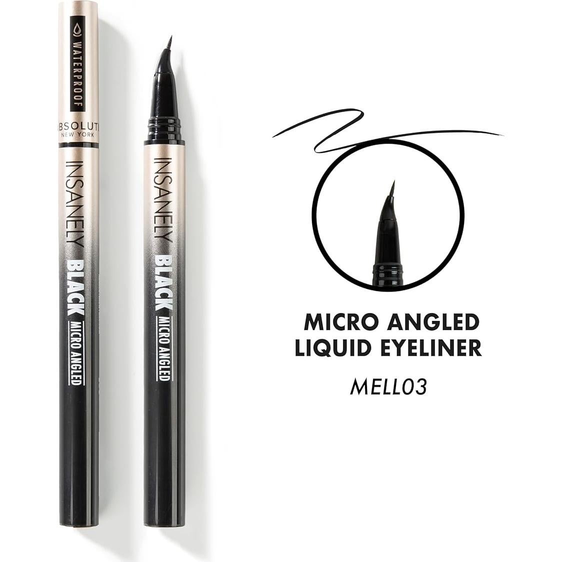 Delineador Líquido de Fieltro Negro Intenso Absolute New York