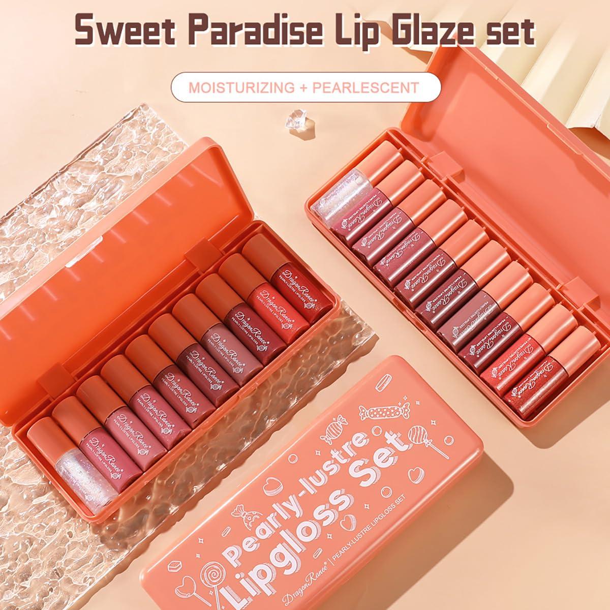 Juego de Tintes Labiales Coreano Alisesun 10 Colores Hidratantes