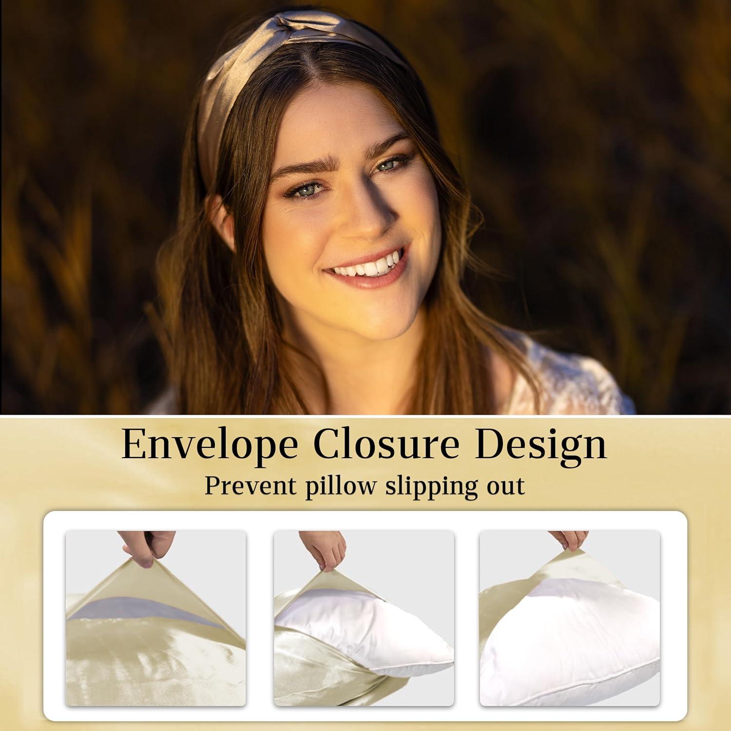 Juego de Regalo Funda de Almohada Seda American West 4 Piezas