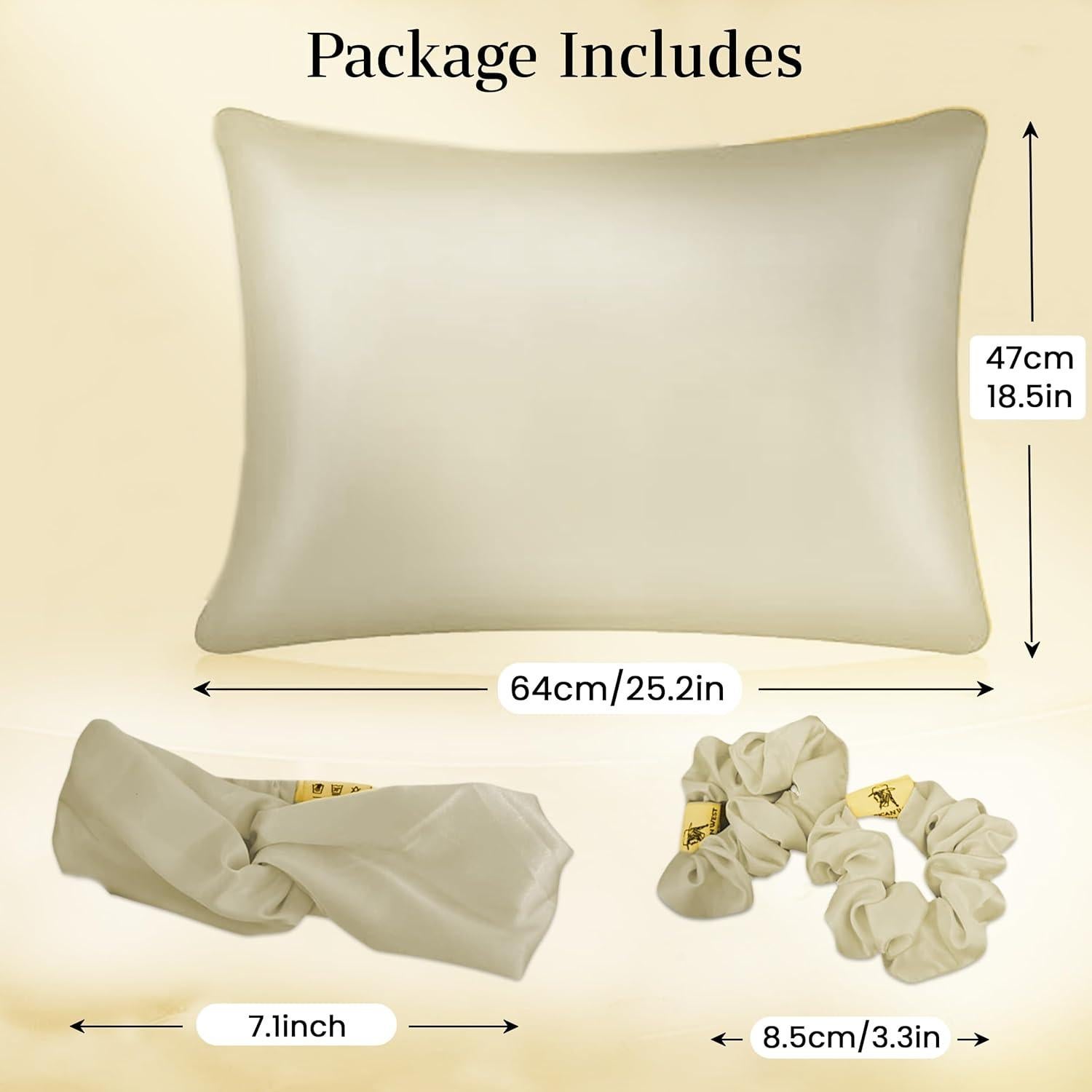 Juego de Regalo Funda de Almohada Seda American West 4 Piezas