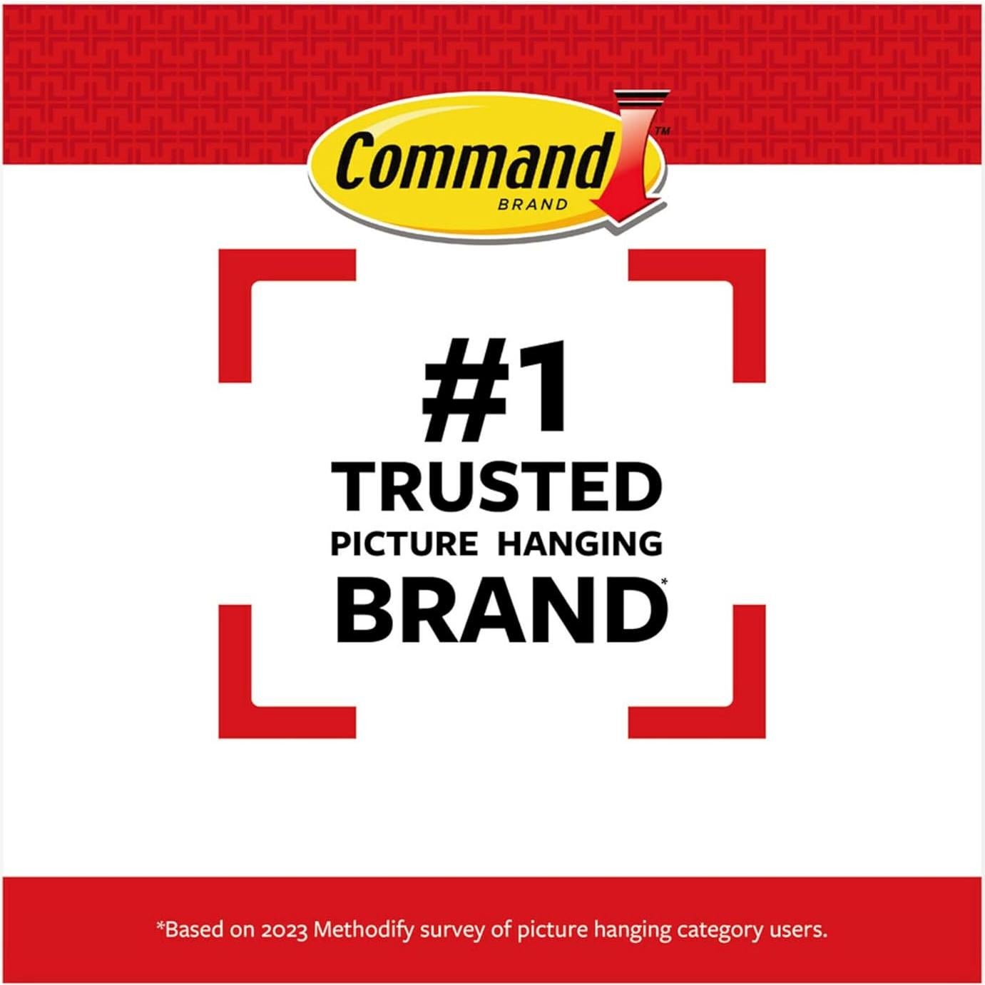 Tiras para Colgar Cuadros Command Medianas 4.5 kg - 16 Pares