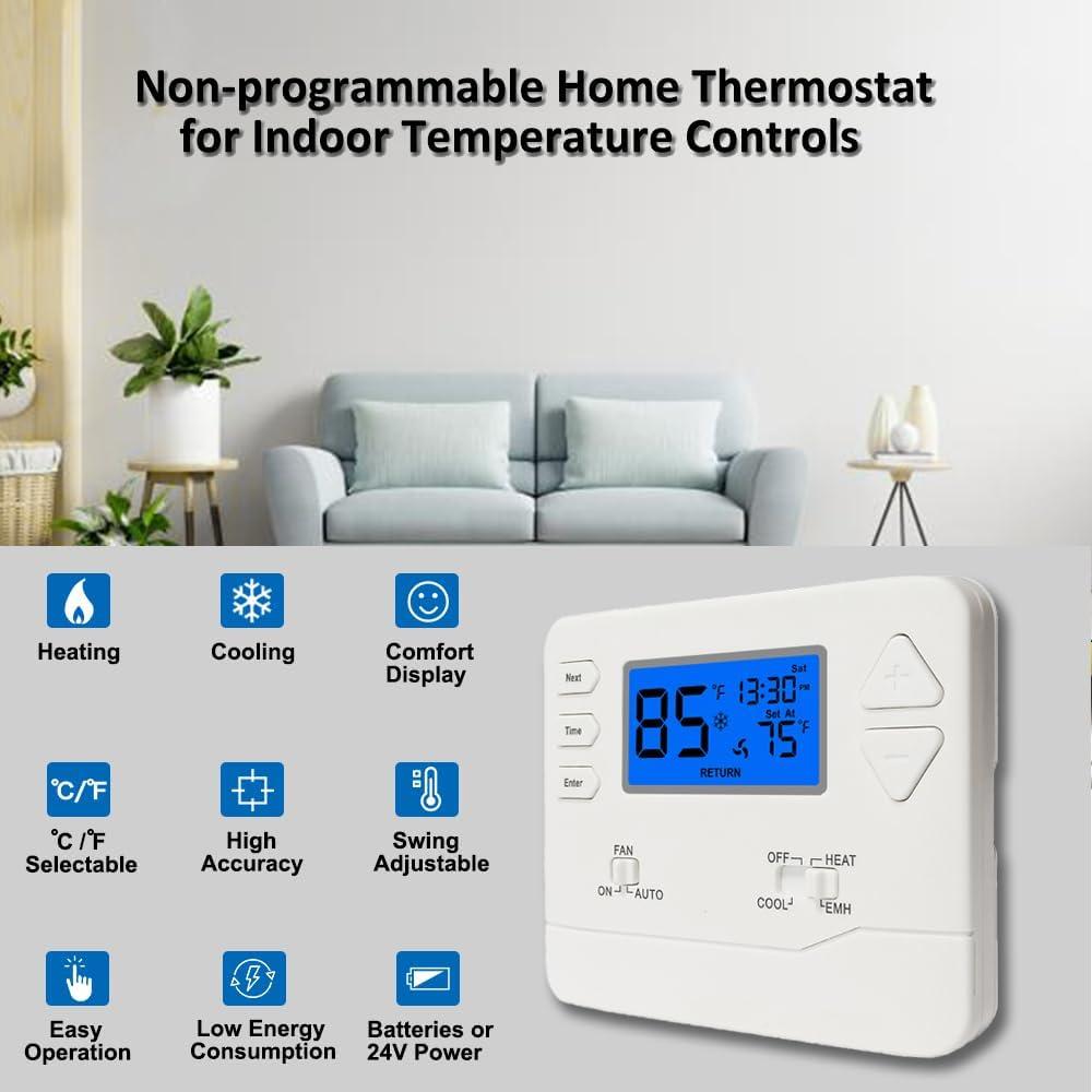 Termostato Miuputake STN621 Digital 24V para Bomba de Calor
