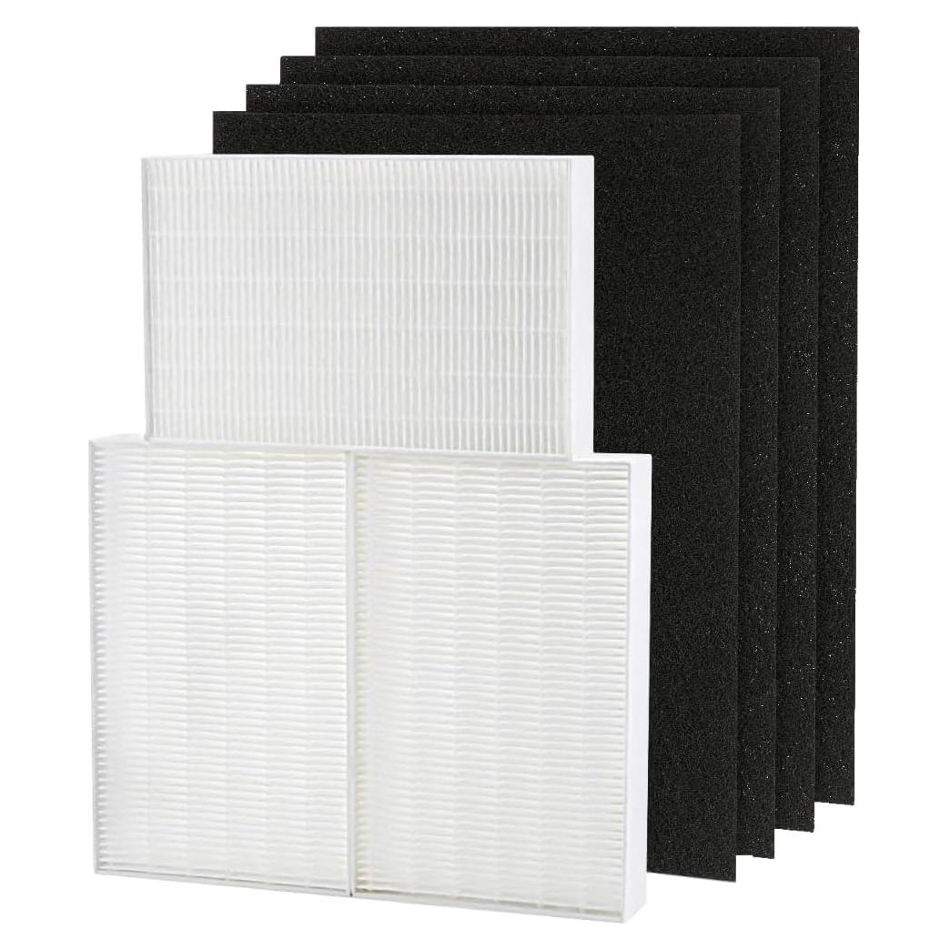 Filtros HEPA Goodsby HPA300 3x R + 4x Pre Carbono para Honeywell