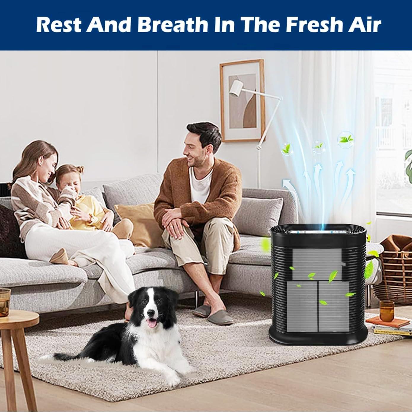 Filtros HEPA Goodsby HPA300 3x R + 4x Pre Carbono para Honeywell