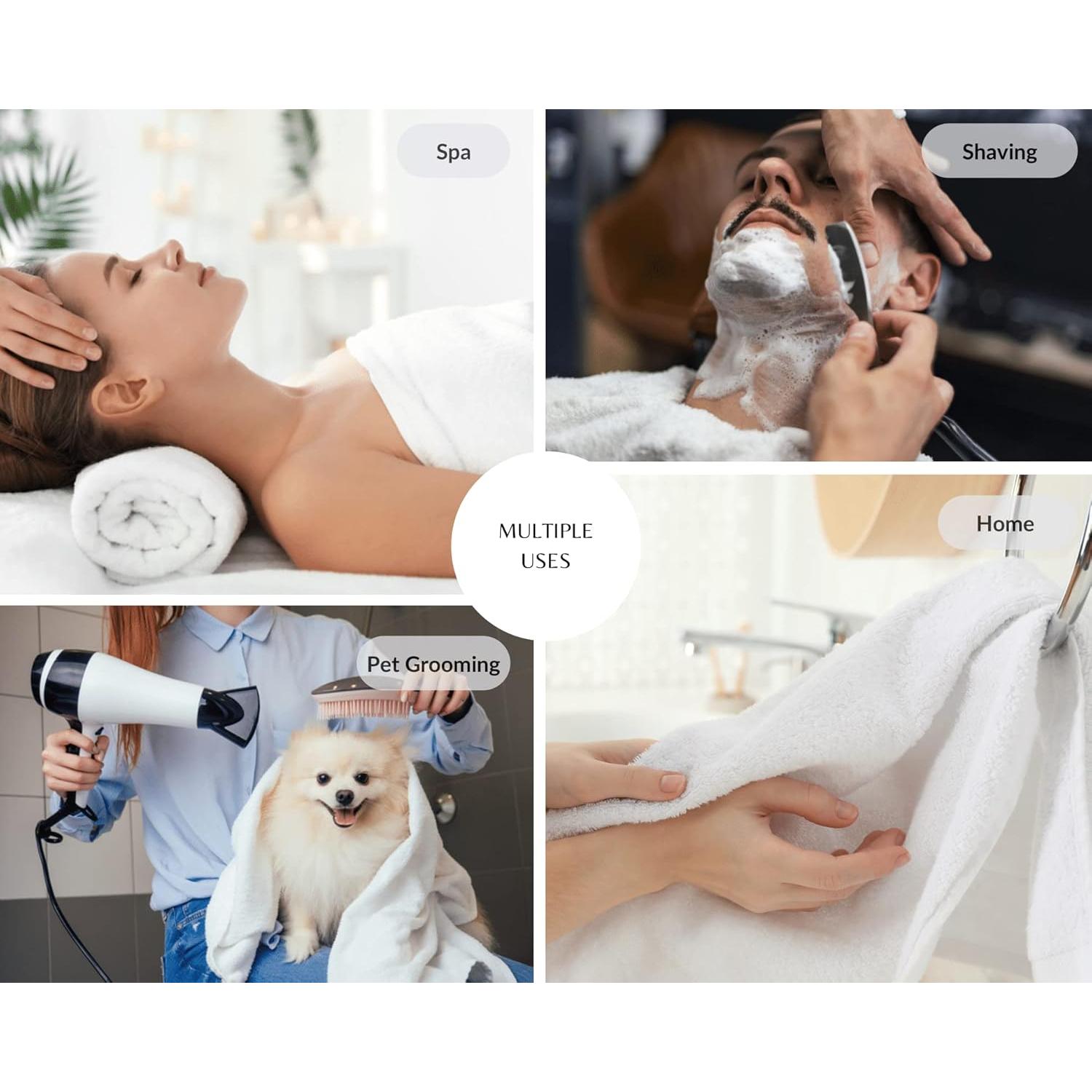 Toallas de Baño Económicas TEXTILES DE ORO 6 Unidades 61x122 cm