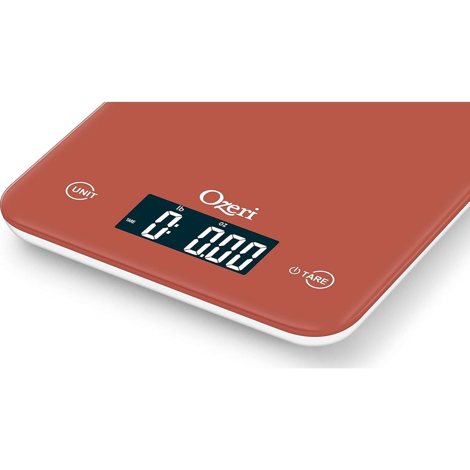 Balanza Digital de Cocina Ozeri Touch 5.44 kg Vidrio Templado