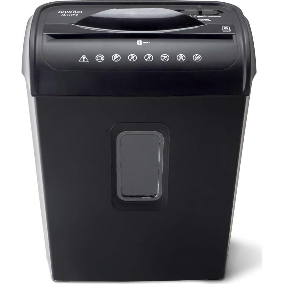 Aurora AU608MB Trituradora de Papel Micro-Corte 6 Hojas