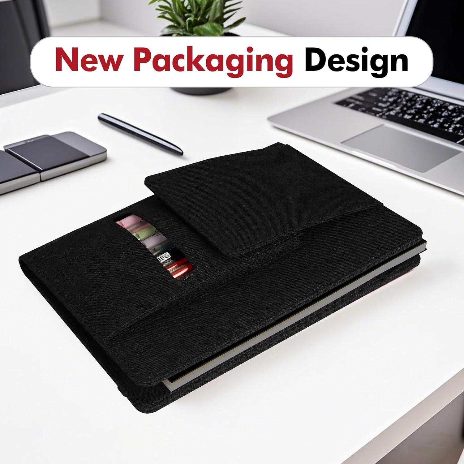 Cubierta para cuaderno Steno Ditiord A5 Negra Impermeable