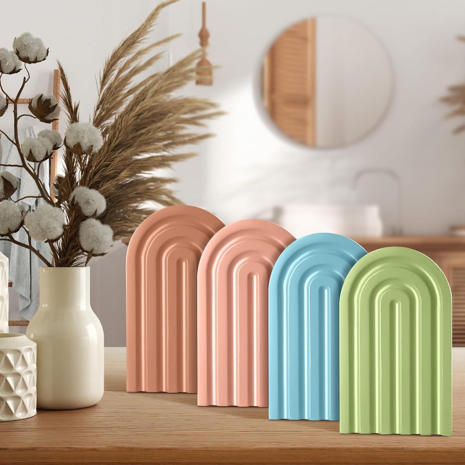 Soportes de Libros Arco Iris Harloon 4 Pcs Antideslizantes