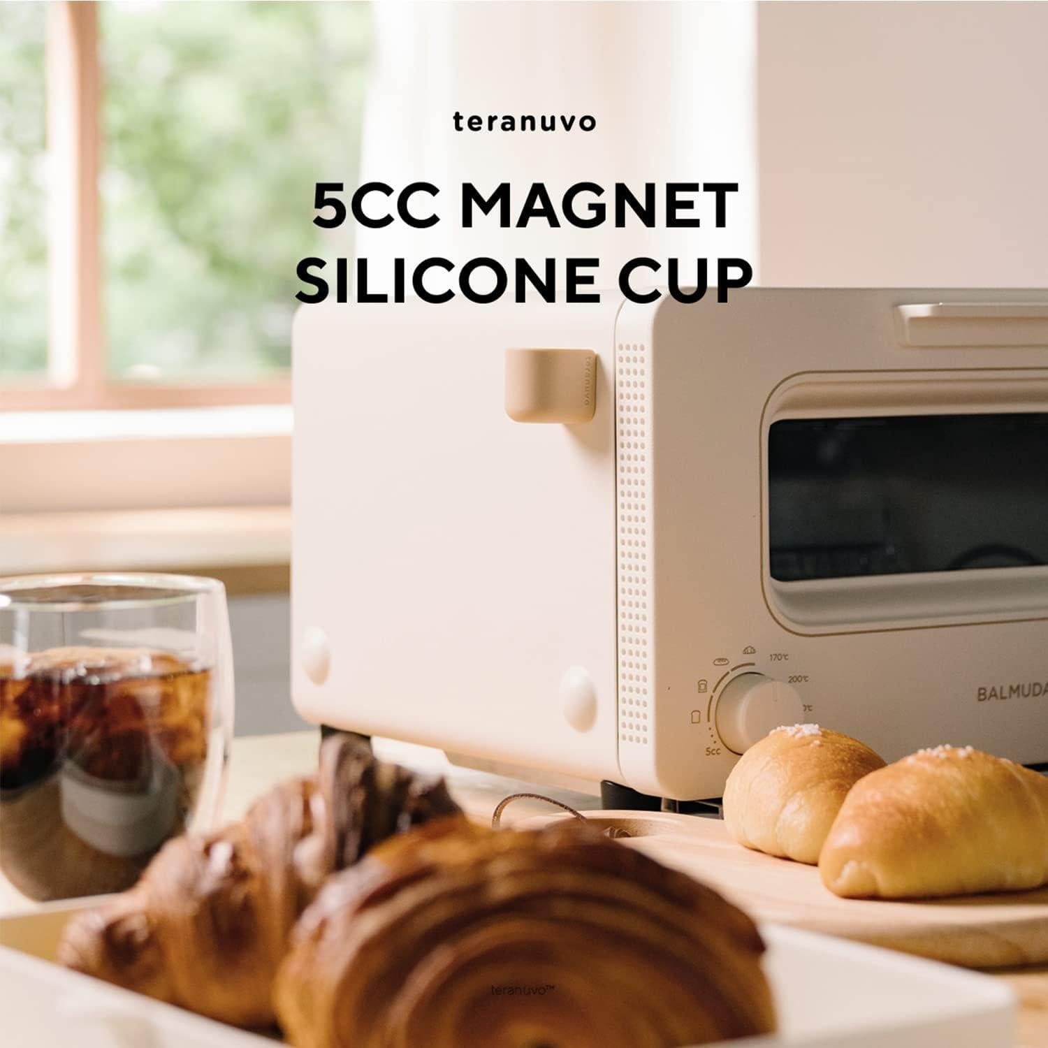 Taza Silicona Magnética Teranuvo 5cc para BALMUDA Gris