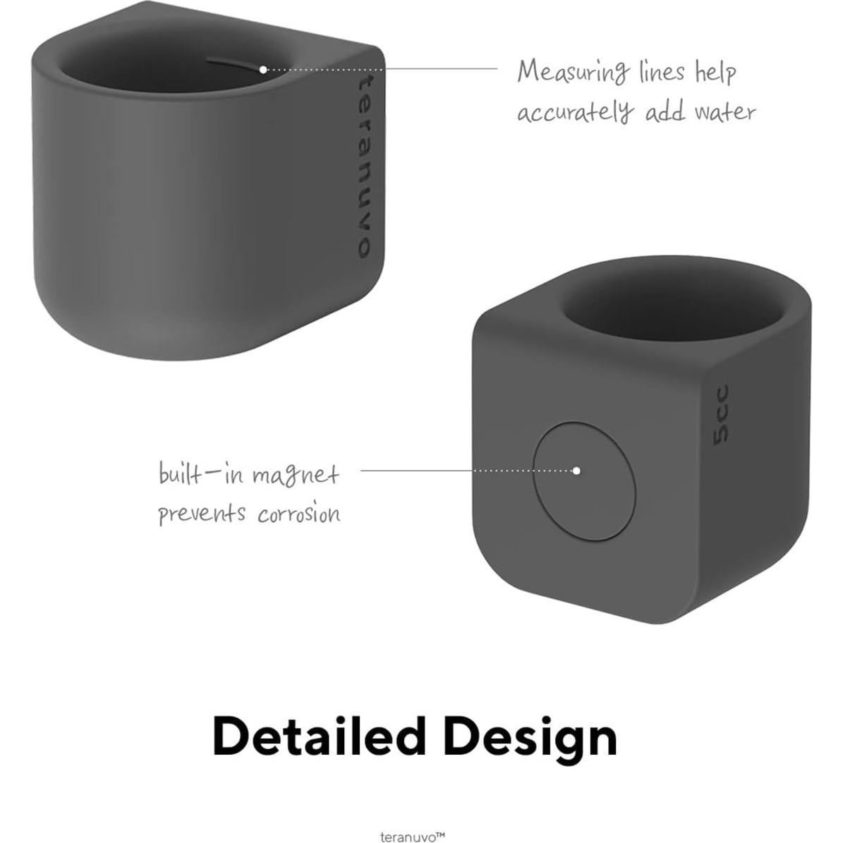 Taza Silicona Magnética Teranuvo 5cc para BALMUDA Gris