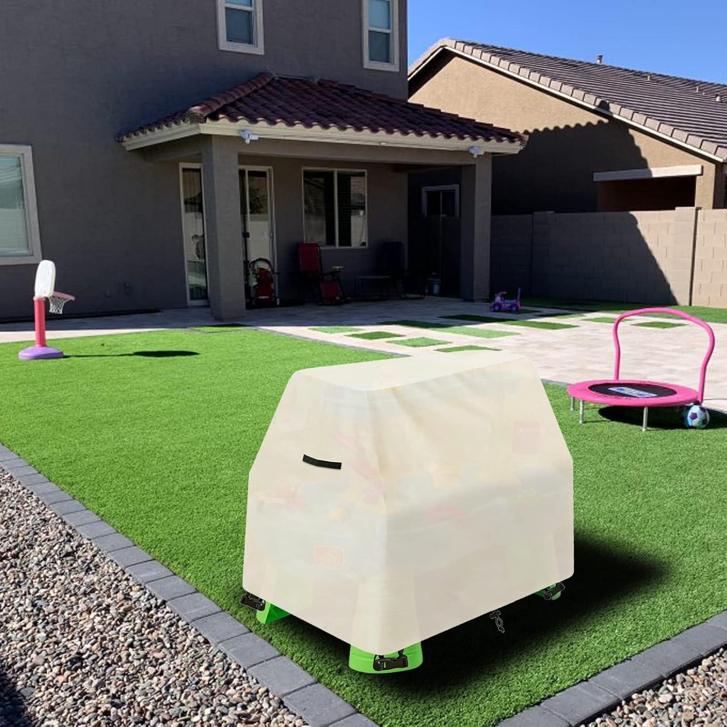 Cubierta Impermeable para Mesa de Agua Aacabo Beige 104x63cm