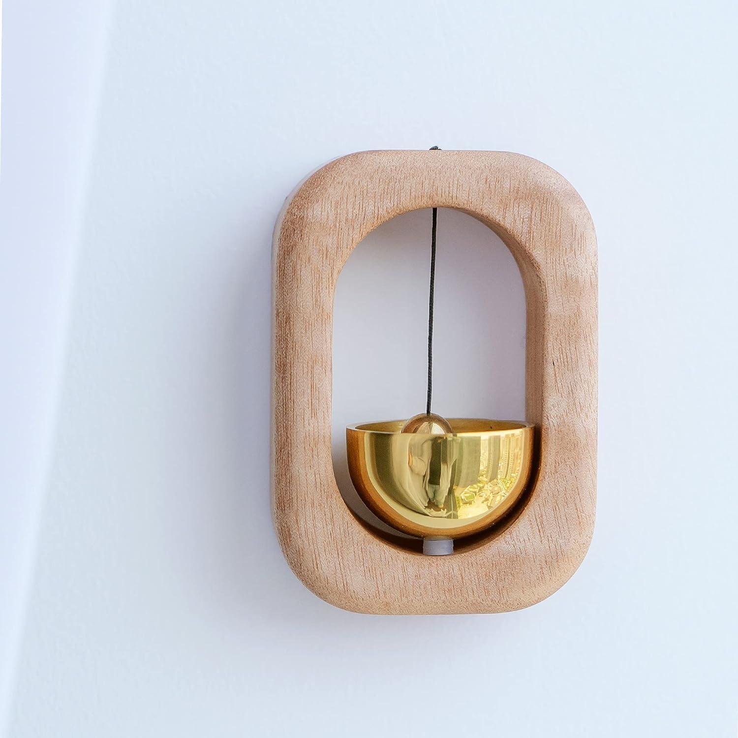 Campana Magnética SANOSY de Caoba para Puertas y Refrigeradores