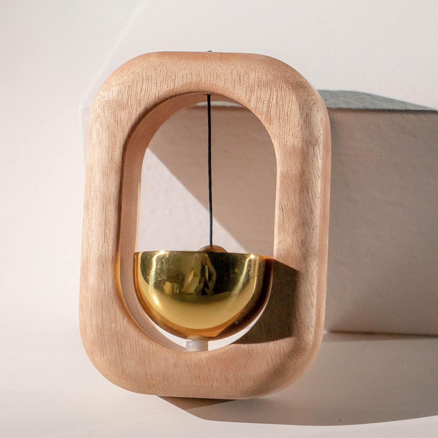 Campana Magnética SANOSY de Caoba para Puertas y Refrigeradores