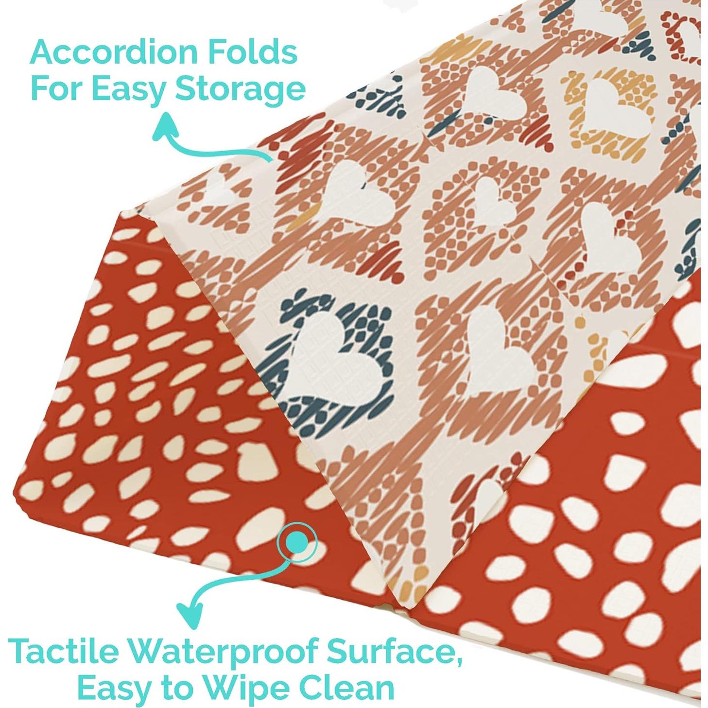 Alfombra de Juego Plegable JumpOff Jo - Espuma Impermeable 178x150 cm