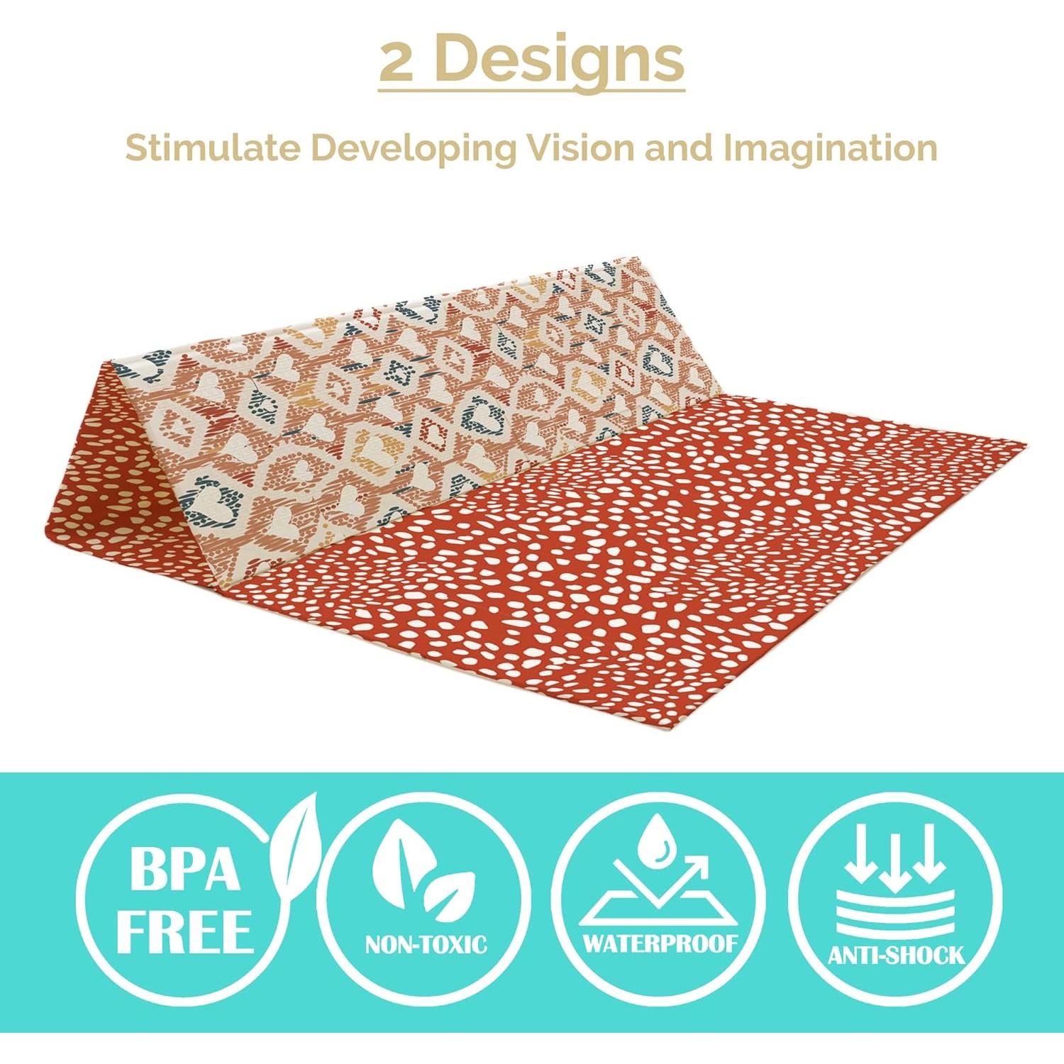 Alfombra de Juego Plegable JumpOff Jo - Espuma Impermeable 178x150 cm