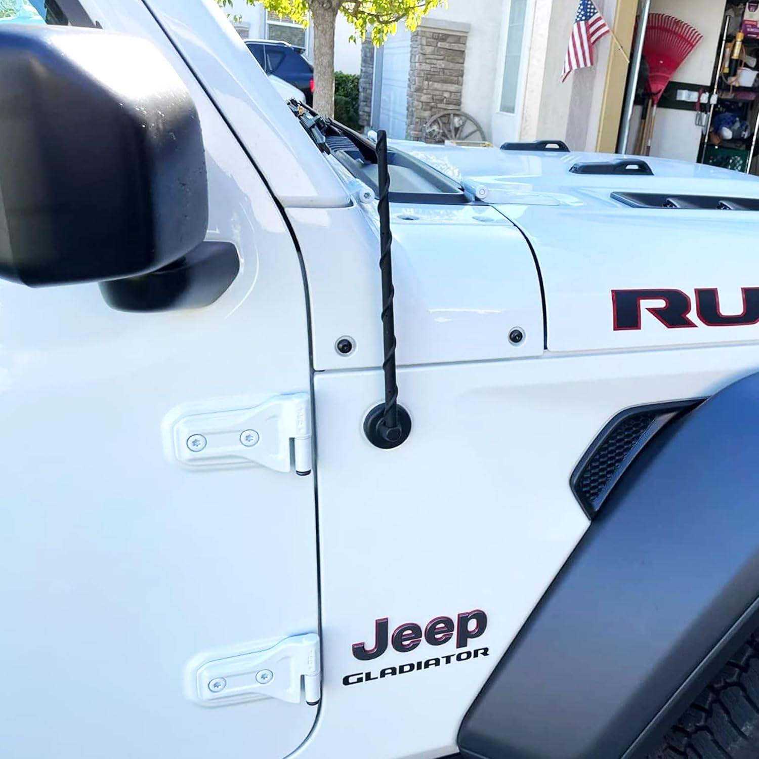 Antena BASIKER 33 cm para Jeep Gladiator 2007-2025