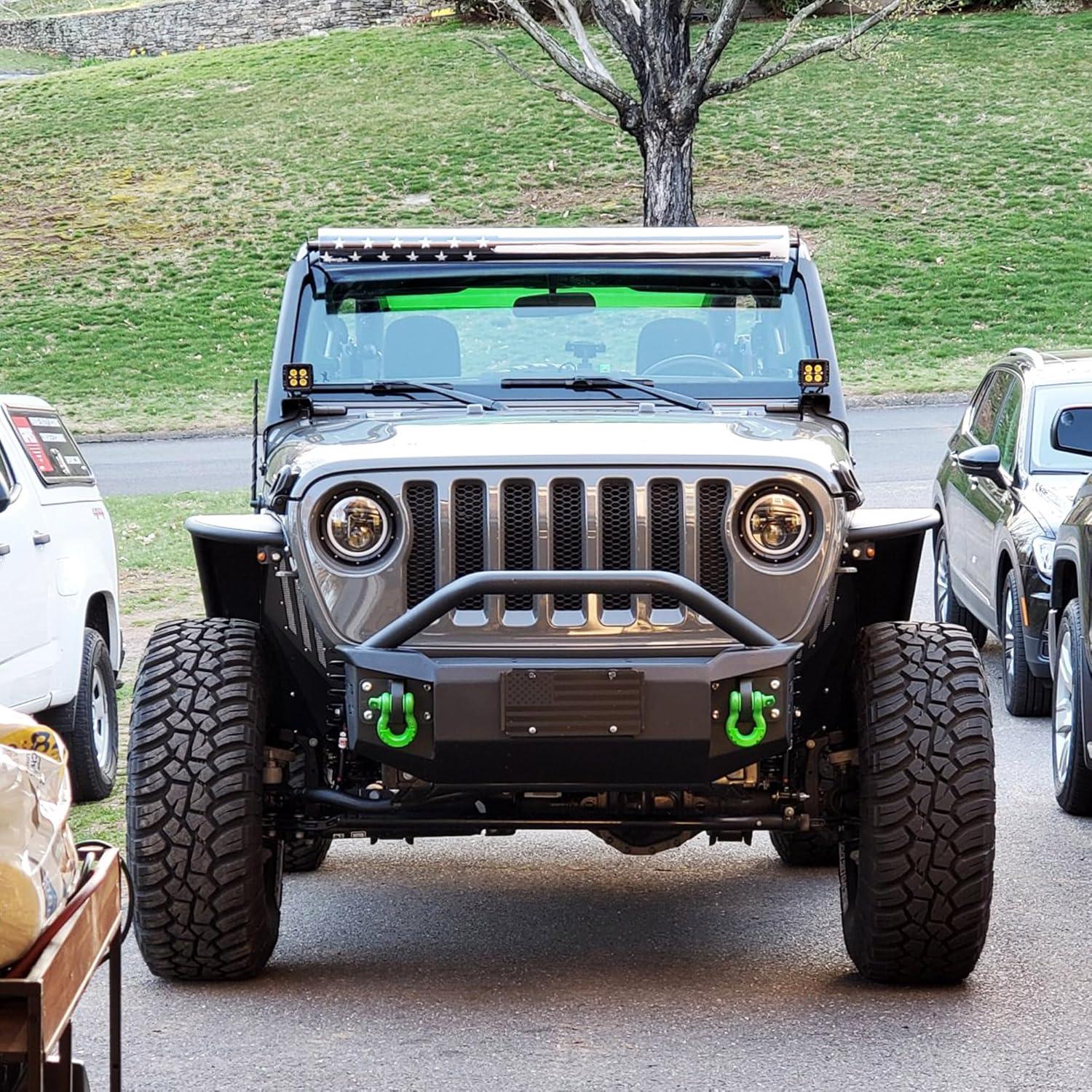 Antena BASIKER 33 cm para Jeep Gladiator 2007-2025