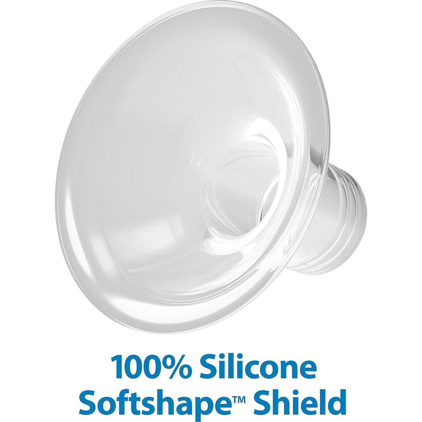 Extractor de Leche Manual Dr. Brown con Escudo SoftShape B 25mm y Biberón 150mL