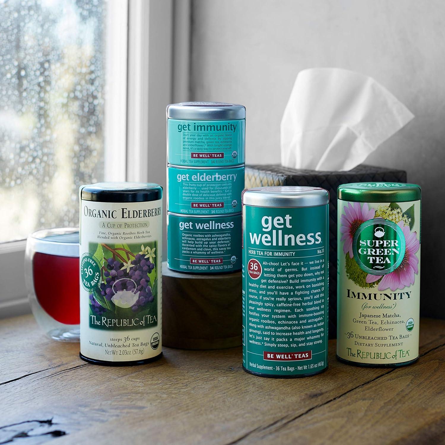 Té Rooibos Rojo Be Well El Republicano del Té - 36 Bolsitas