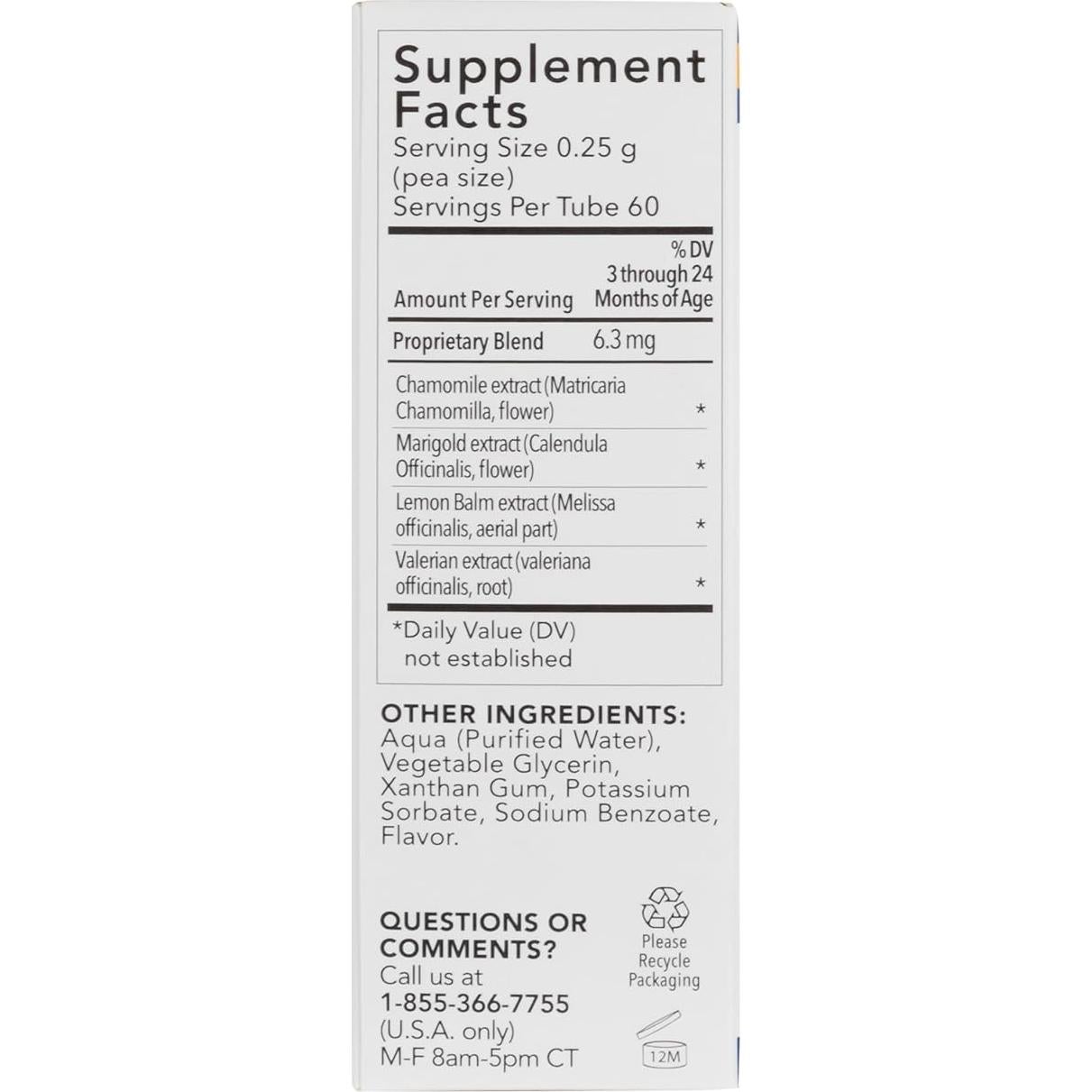 Gel Dental Nocturno Dr. Talbot para Bebés 15.87 g Sabor Plátano