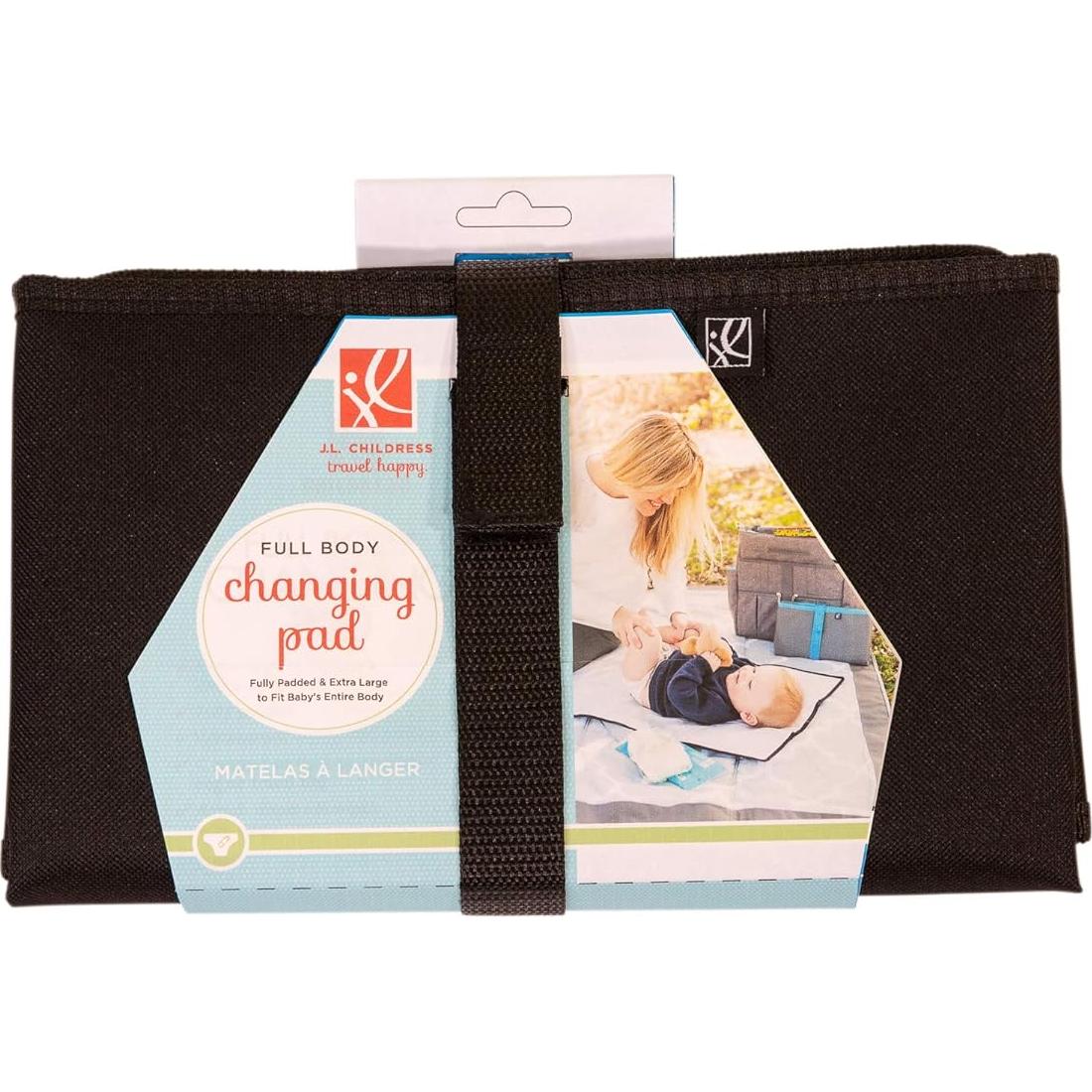Cambiador Portátil J.L. Childress Extra Grande Negro