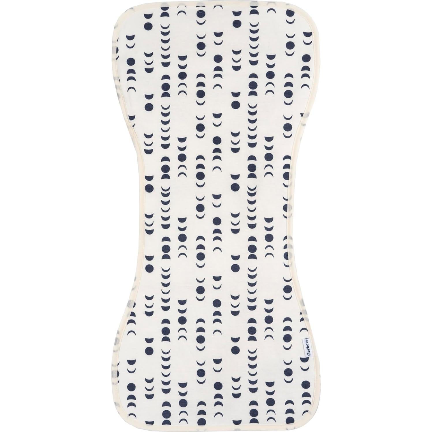 Paquete de 5 Paños de Eructo Unisex Gerber - Azul Dorado