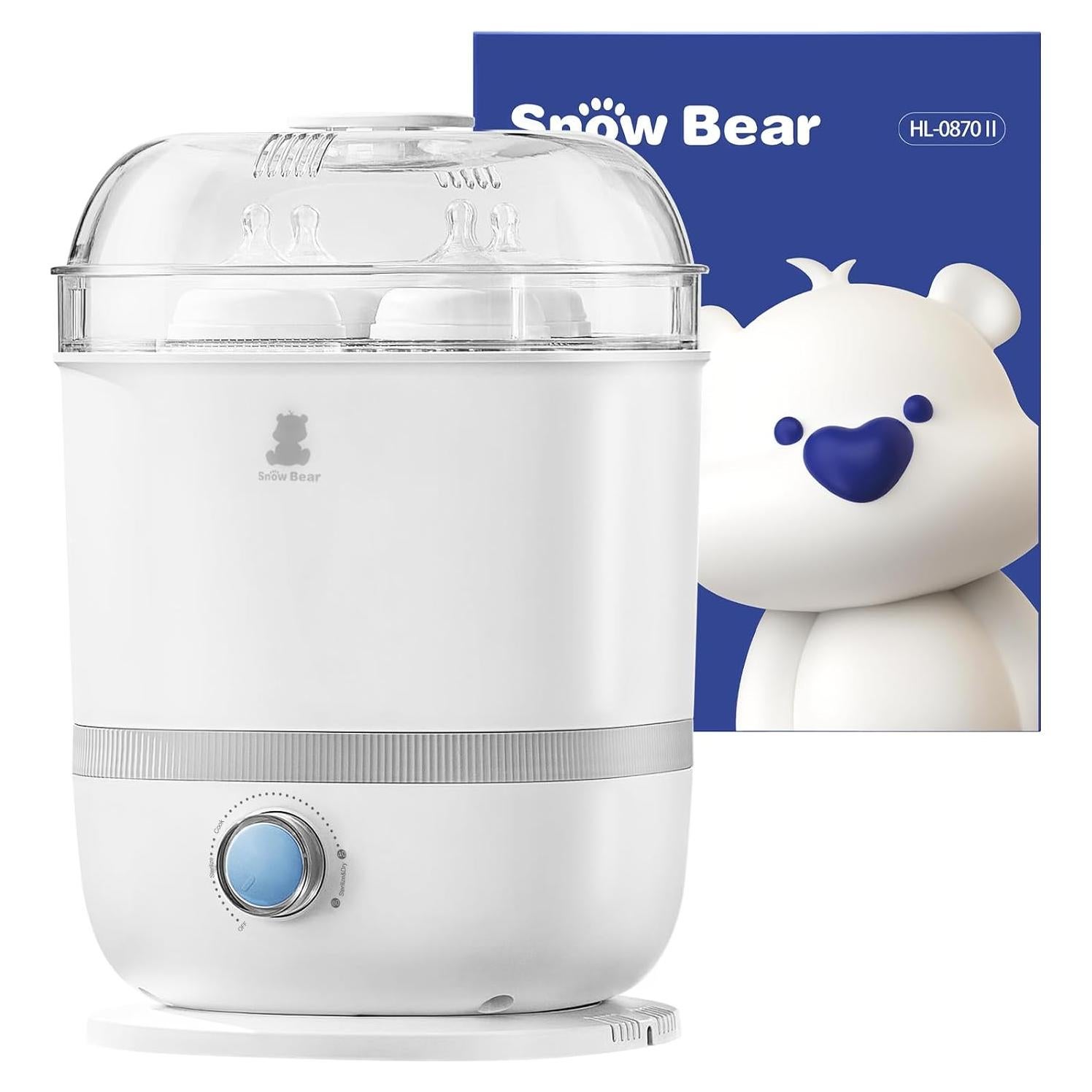Esterilizador y Secador de Biberones Snow Bear 6 en 1 2.49 kg