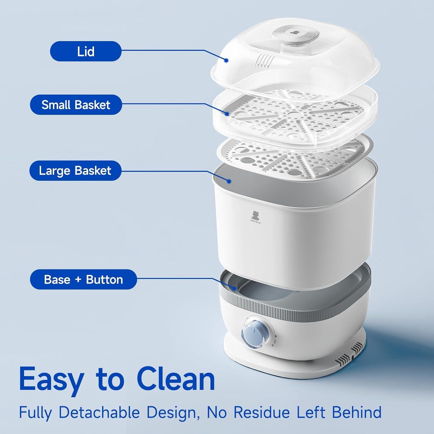 Esterilizador y Secador de Biberones Snow Bear 6 en 1 2.49 kg