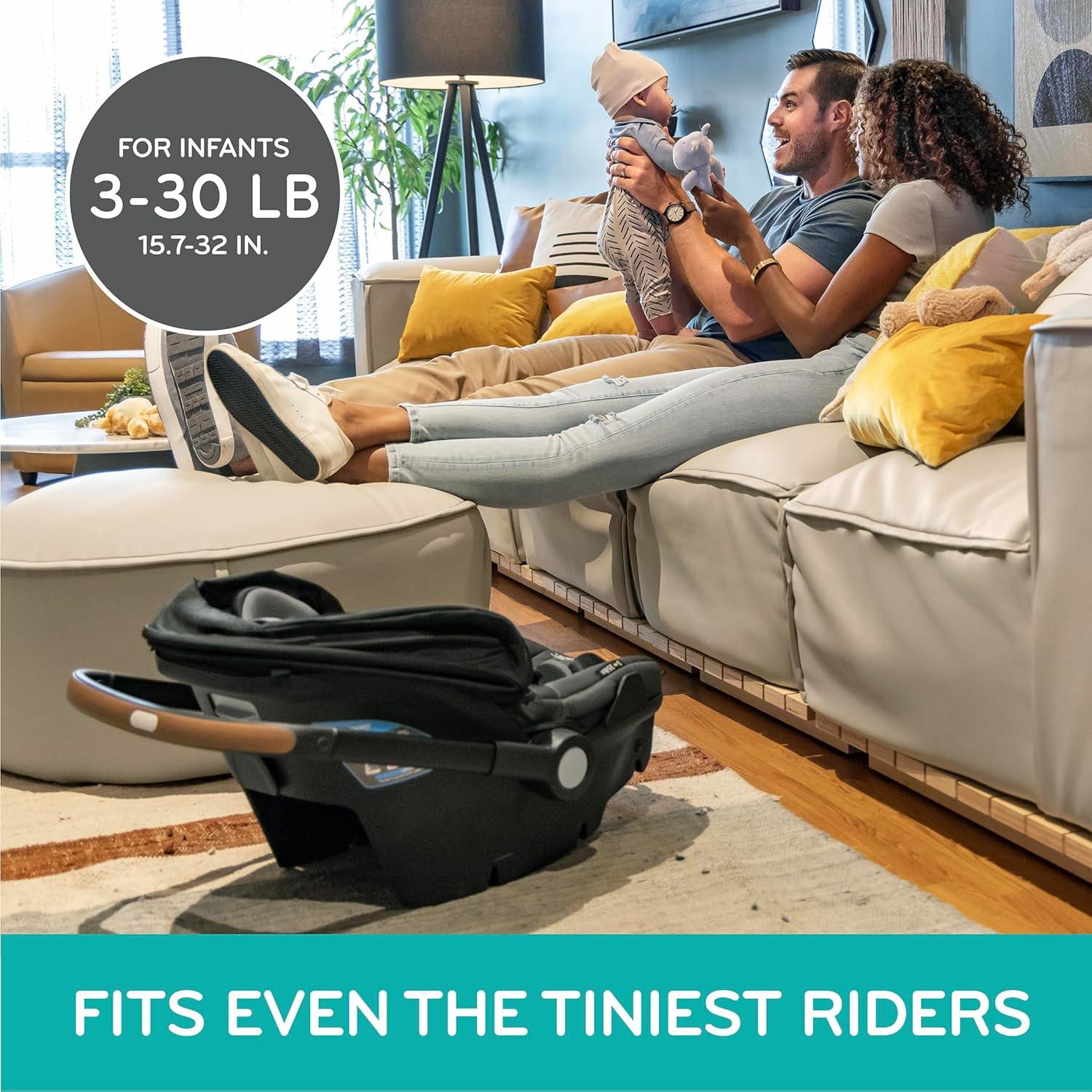 Asiento de Auto Carrito Combo Evenflo Shyft DualRide Gris