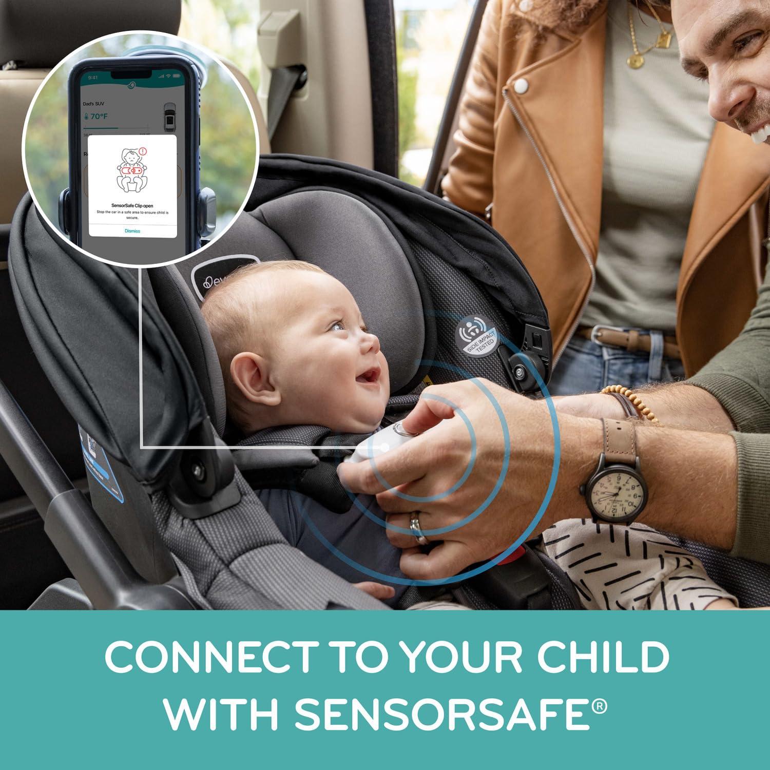 Asiento de Auto Carrito Combo Evenflo Shyft DualRide Gris