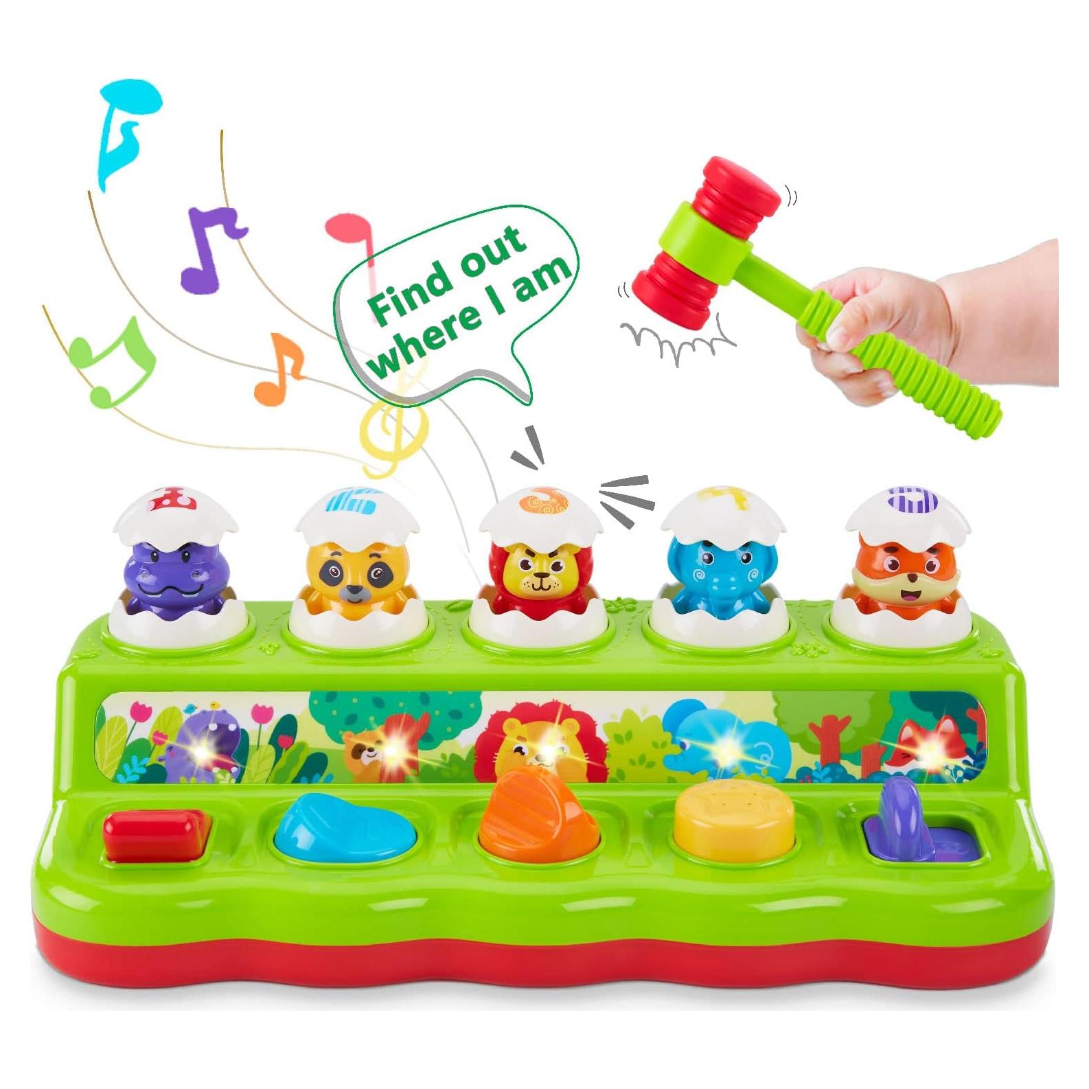 Juguete Interactivo de Animales Wowohage con Luz y Sonido