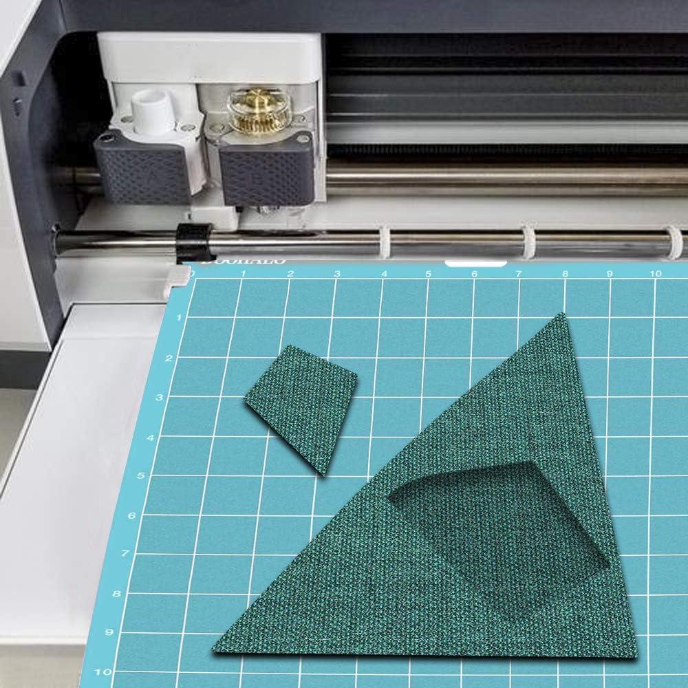 DOOHALO Alfombrillas de Corte 12x12 cm para Silhouette Cameo 4 - 3 Paquete
