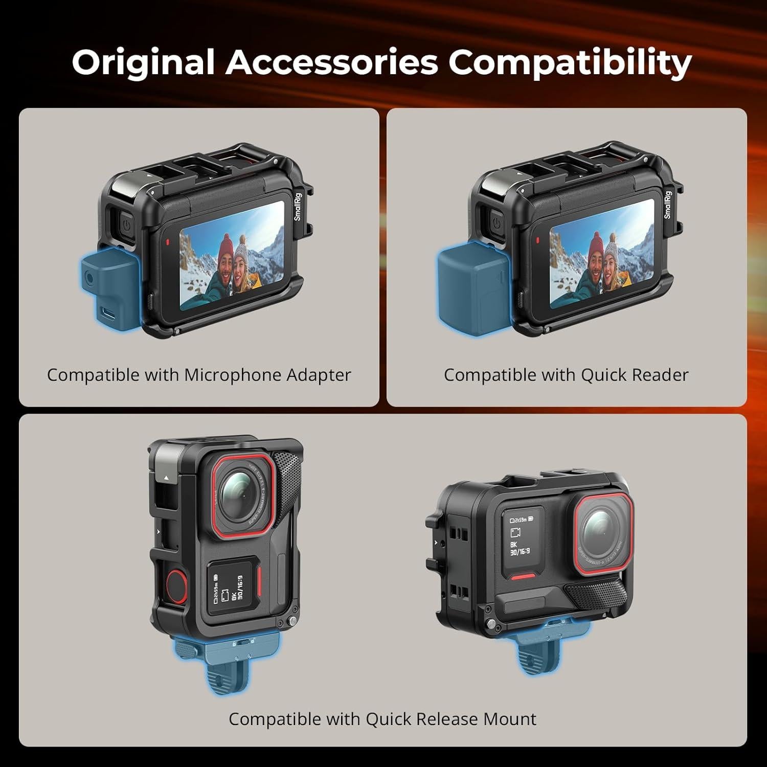 Marco de Utilidad SmallRig 5000 para Insta360 Ace Pro 2