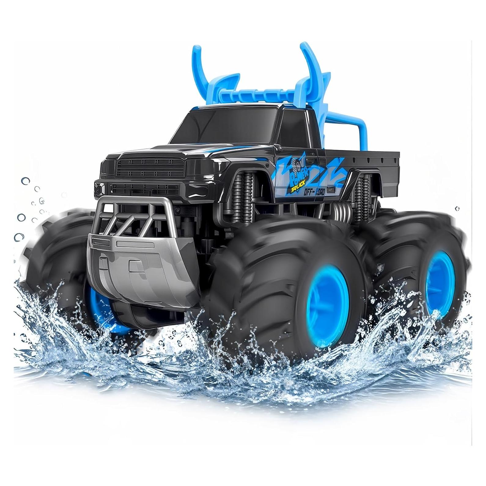 Camión RC Todo Terreno LACCHOUFEE Azul 4WD 21.8x16.5cm