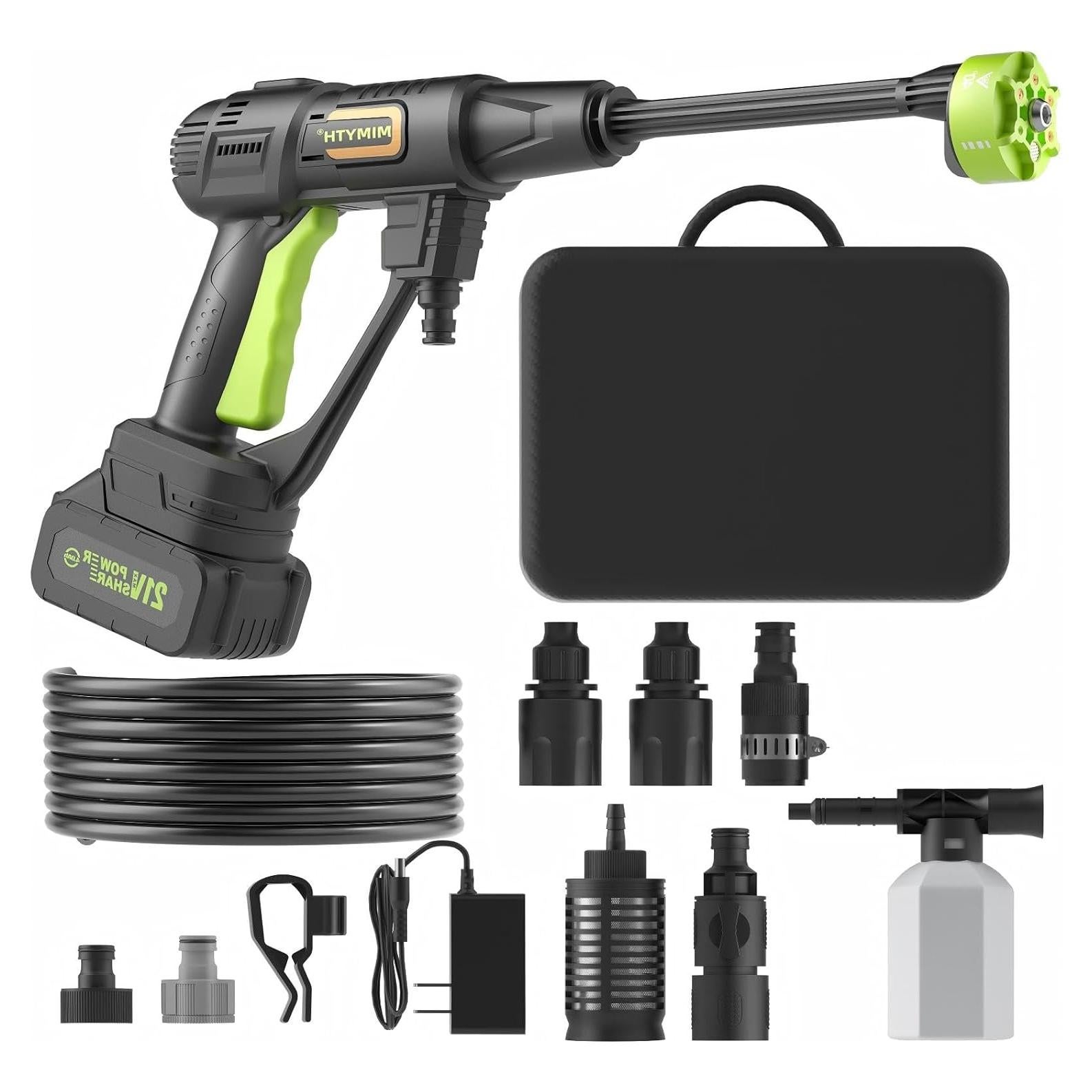 Lavadora a Presión Inalámbrica MIMYTH 990 PSI 21V 7m