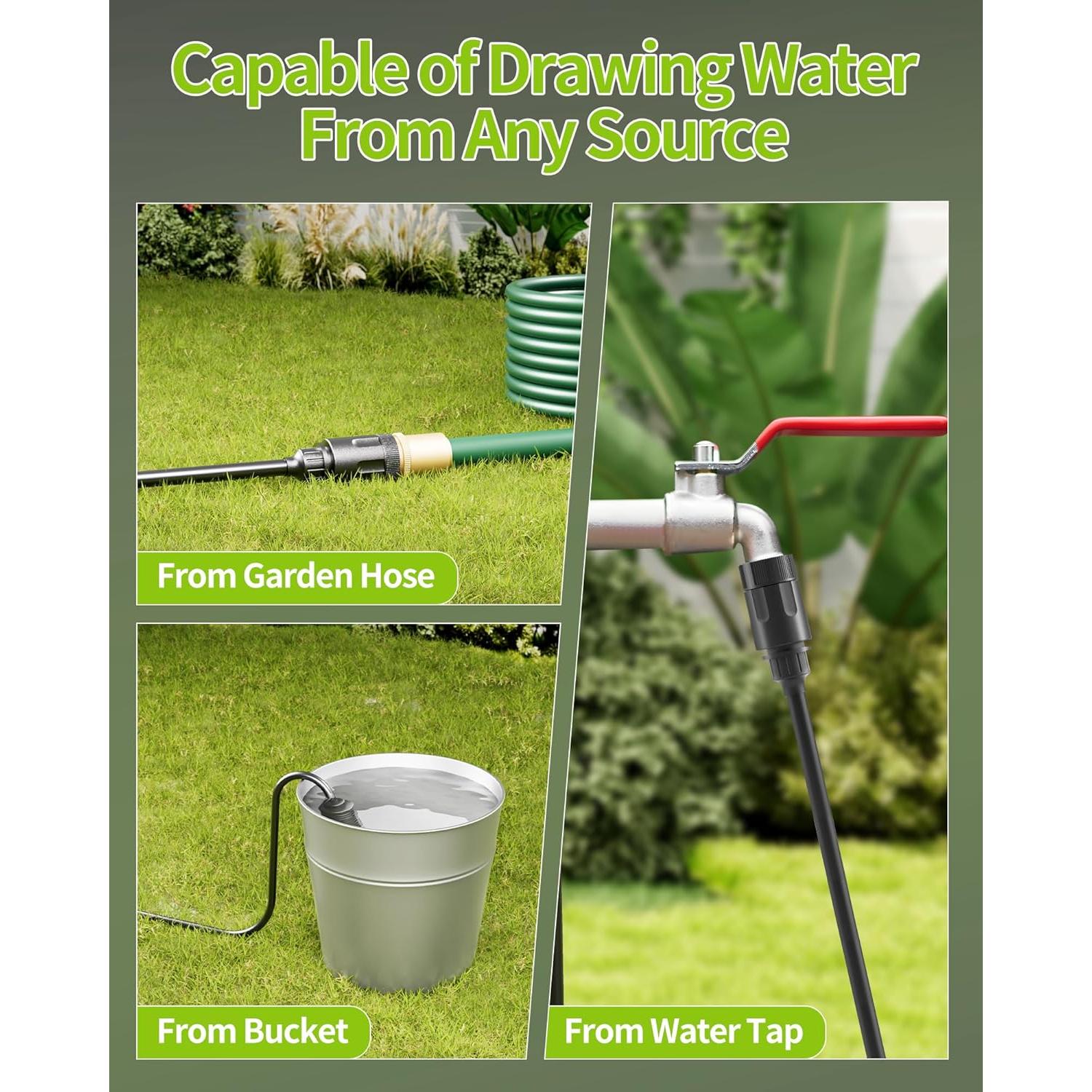 Lavadora a Presión Inalámbrica MIMYTH 990 PSI 21V 7m