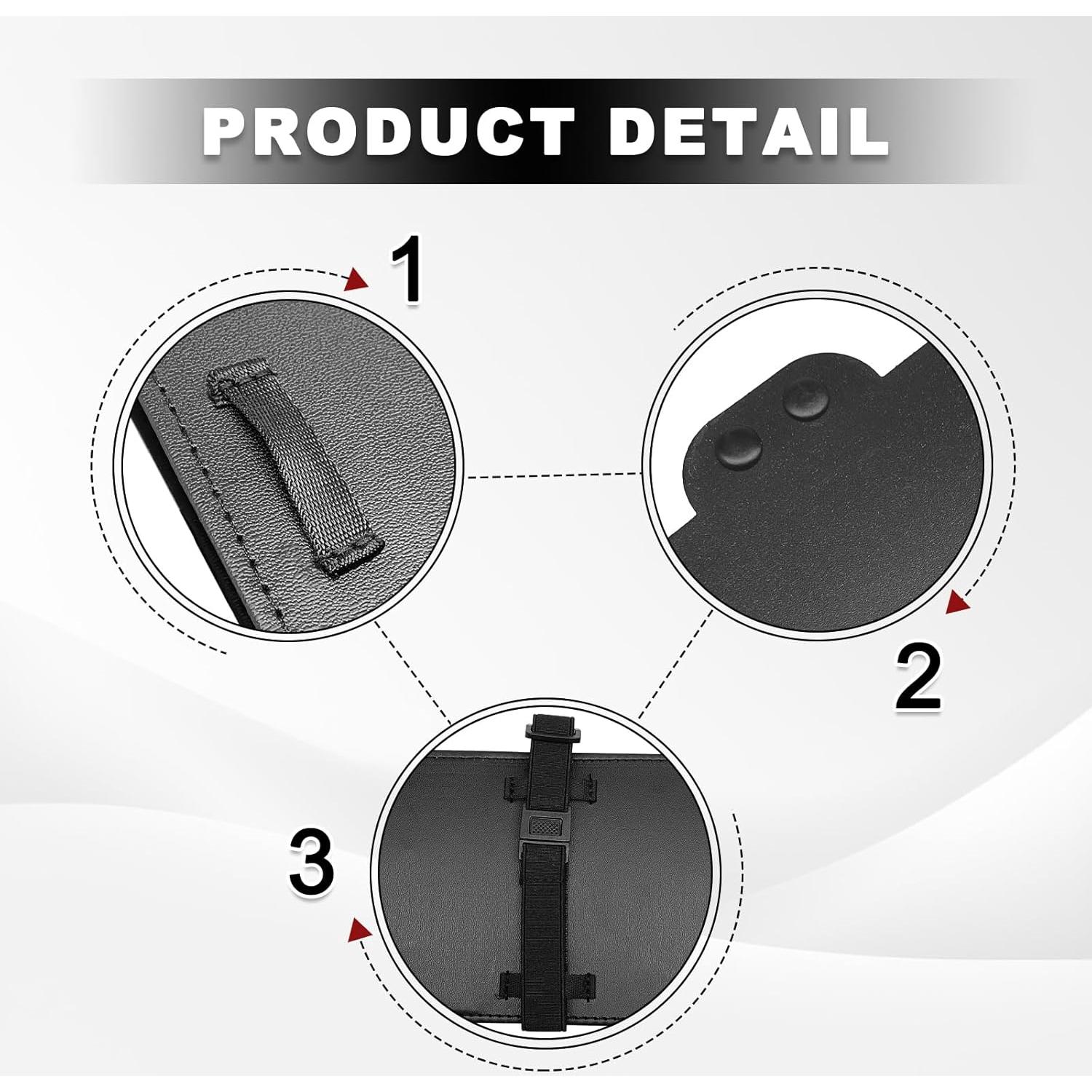 Extensor de Visera Solar Pleoos para Coche Antideslumbrante