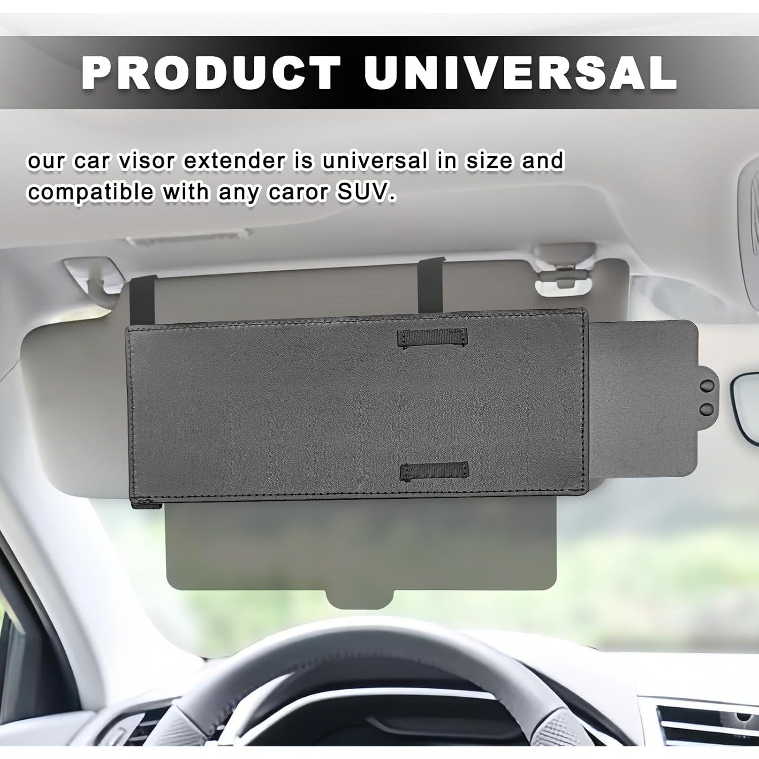 Extensor de Visera Solar Pleoos para Coche Antideslumbrante