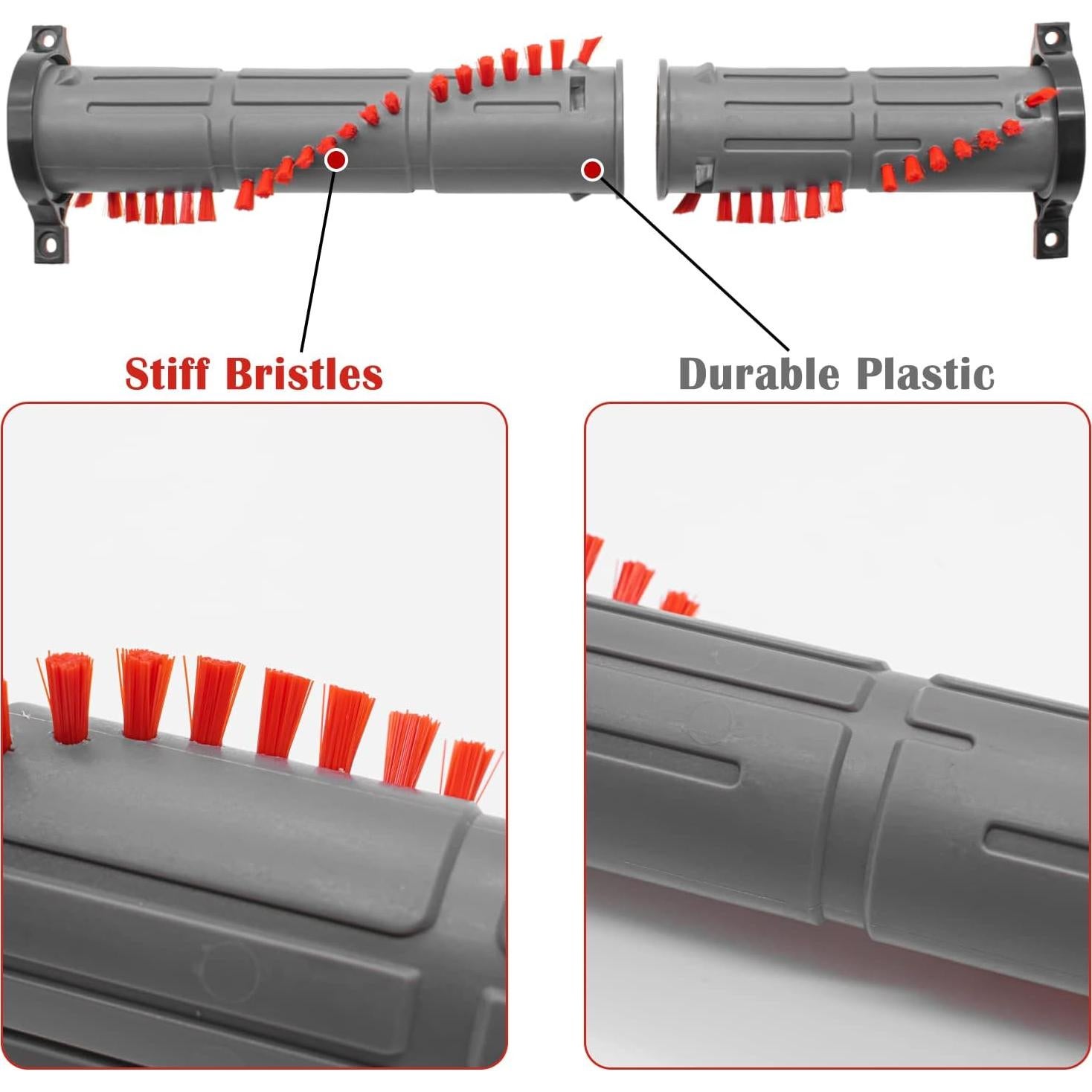 Rodillo de cepillo de reemplazo Luchador de basura DC40 26cm